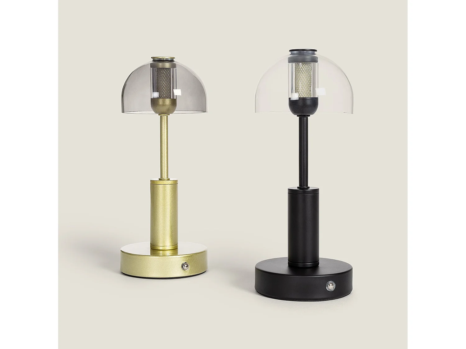 Lampe à Poser LED Portable avec Batterie USB Rechargeable Ludza Doré