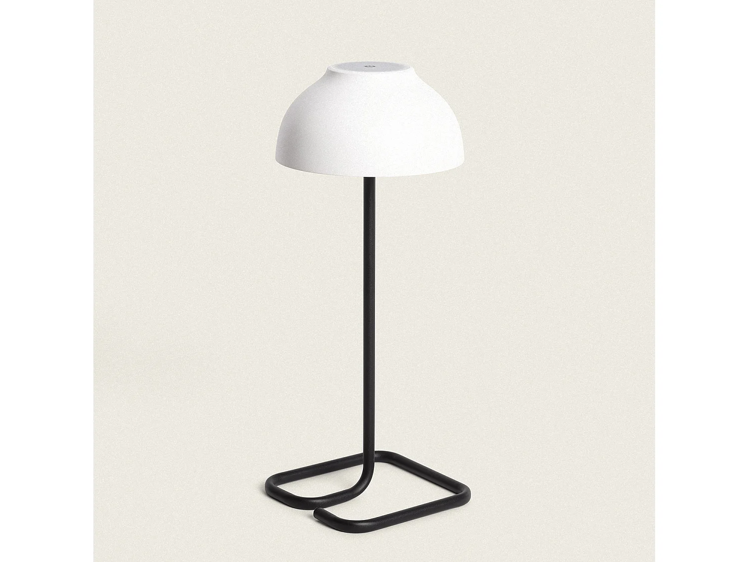 Lampe à Poser LED 3W Portable pour Extérieur avec Batterie USB Rechargable Carlo Blanc / Noir