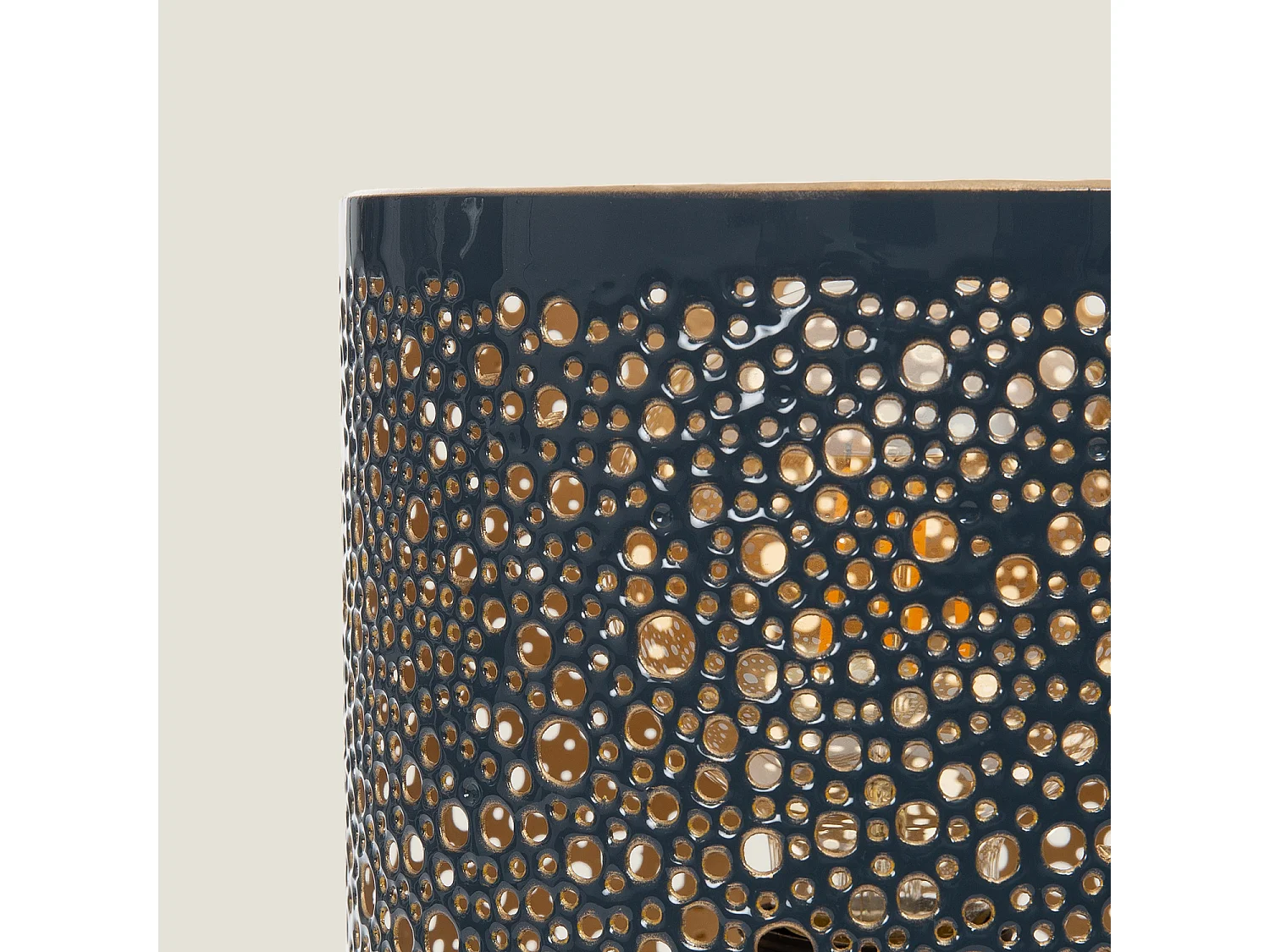 Lampe à Poser Métal Harish Beige