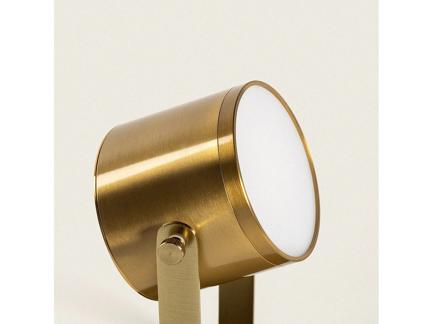 Lampada da Tavolo LED 6W Portatile con Batteria USB Ricaricabile Devin Oro