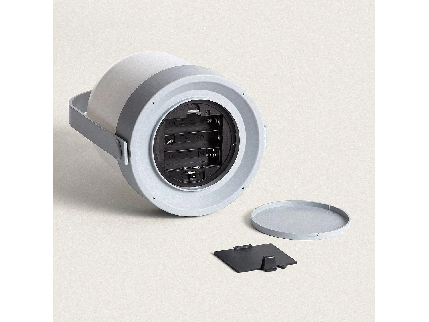 Lampada da Tavolo LED Per Esterni Portatile a Pile Thyra Grigio