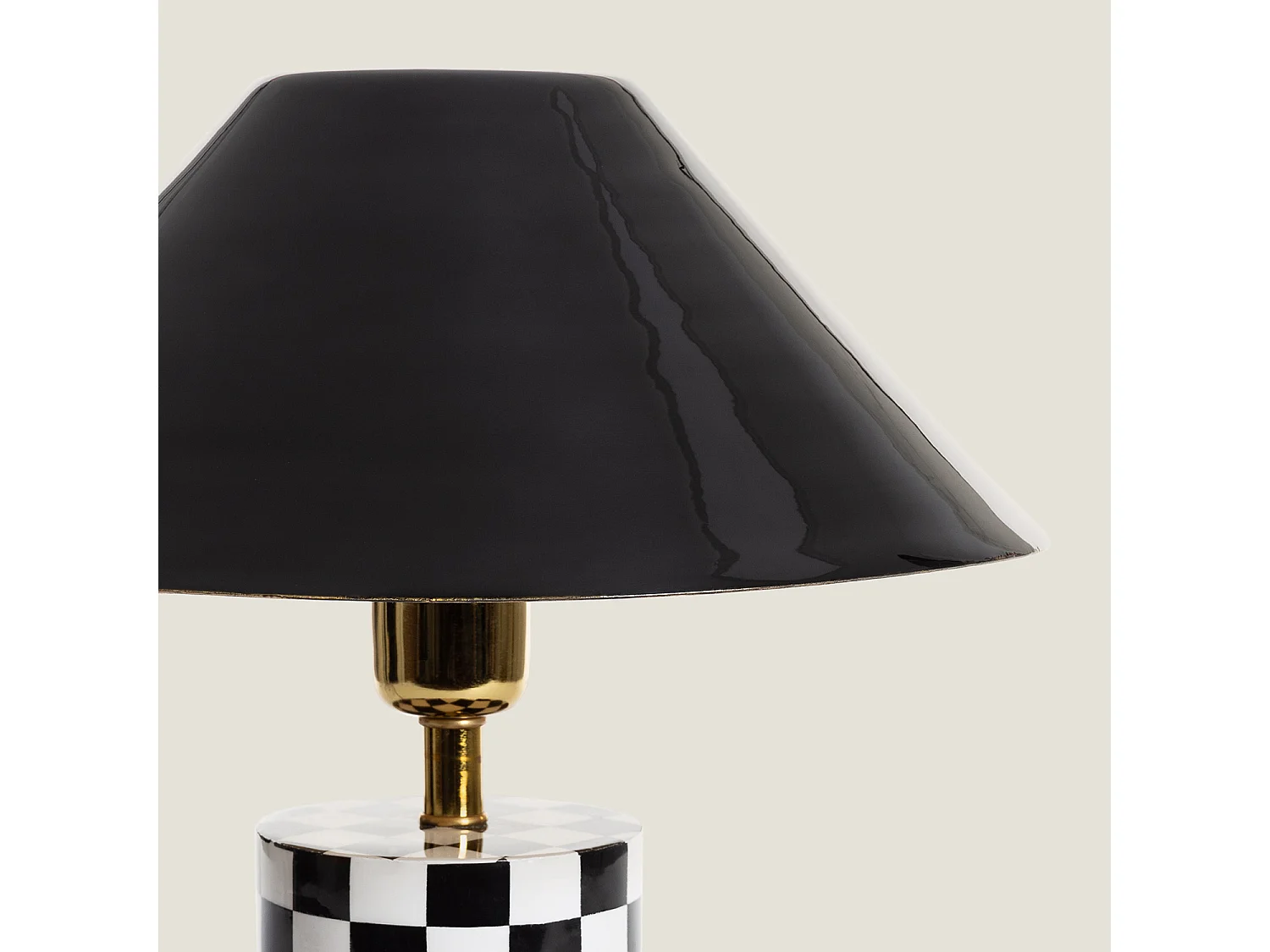 Lampe à Poser Métal Brijesh Noir