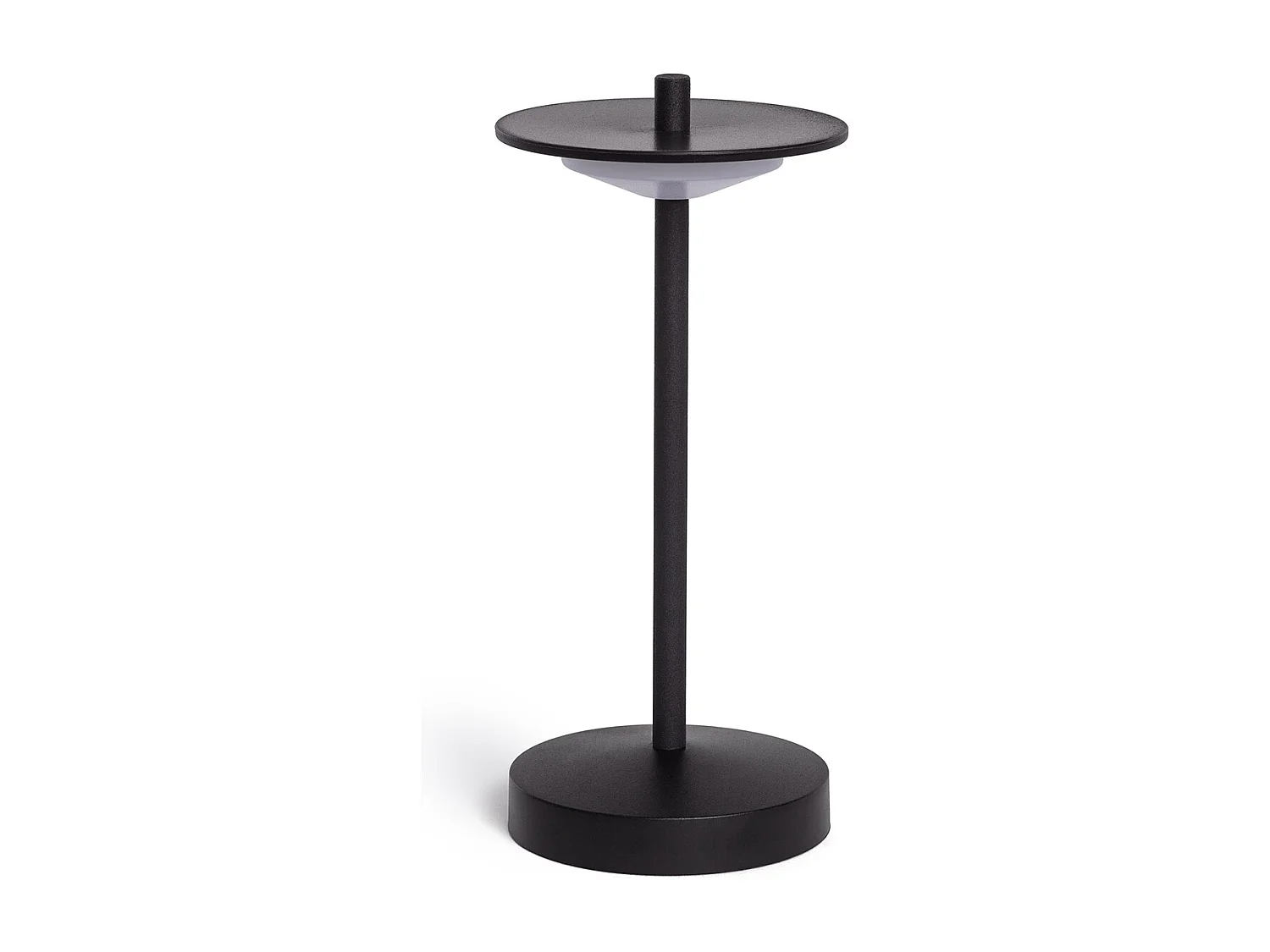 Lampe à Poser LED Portable Extérieure Métal avec Batterie Rechargeable Estepona Noir