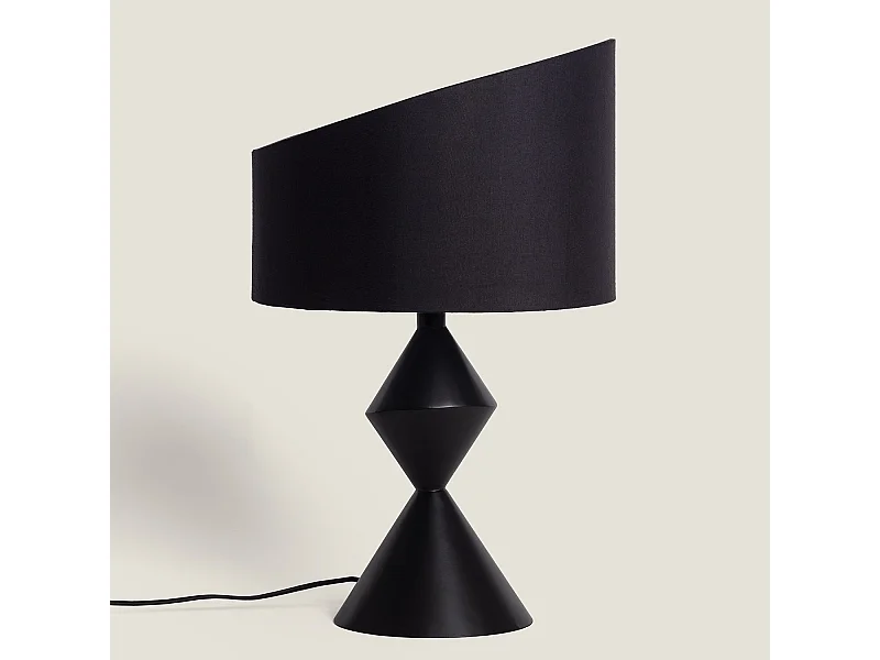 Lampada da Tavolo Metallo Ryhall Nero