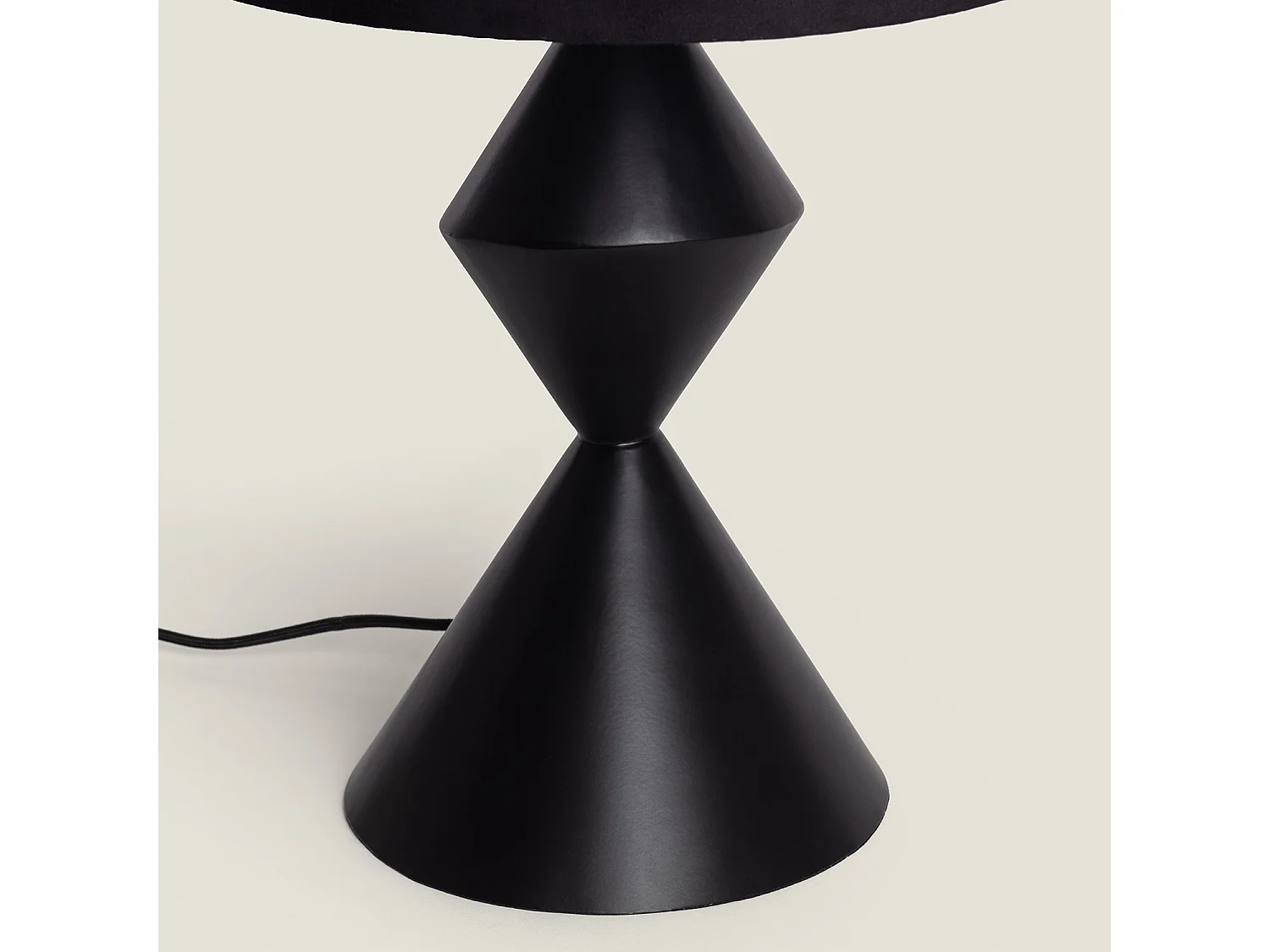 Lampe à Poser Métal Ryhall Noir