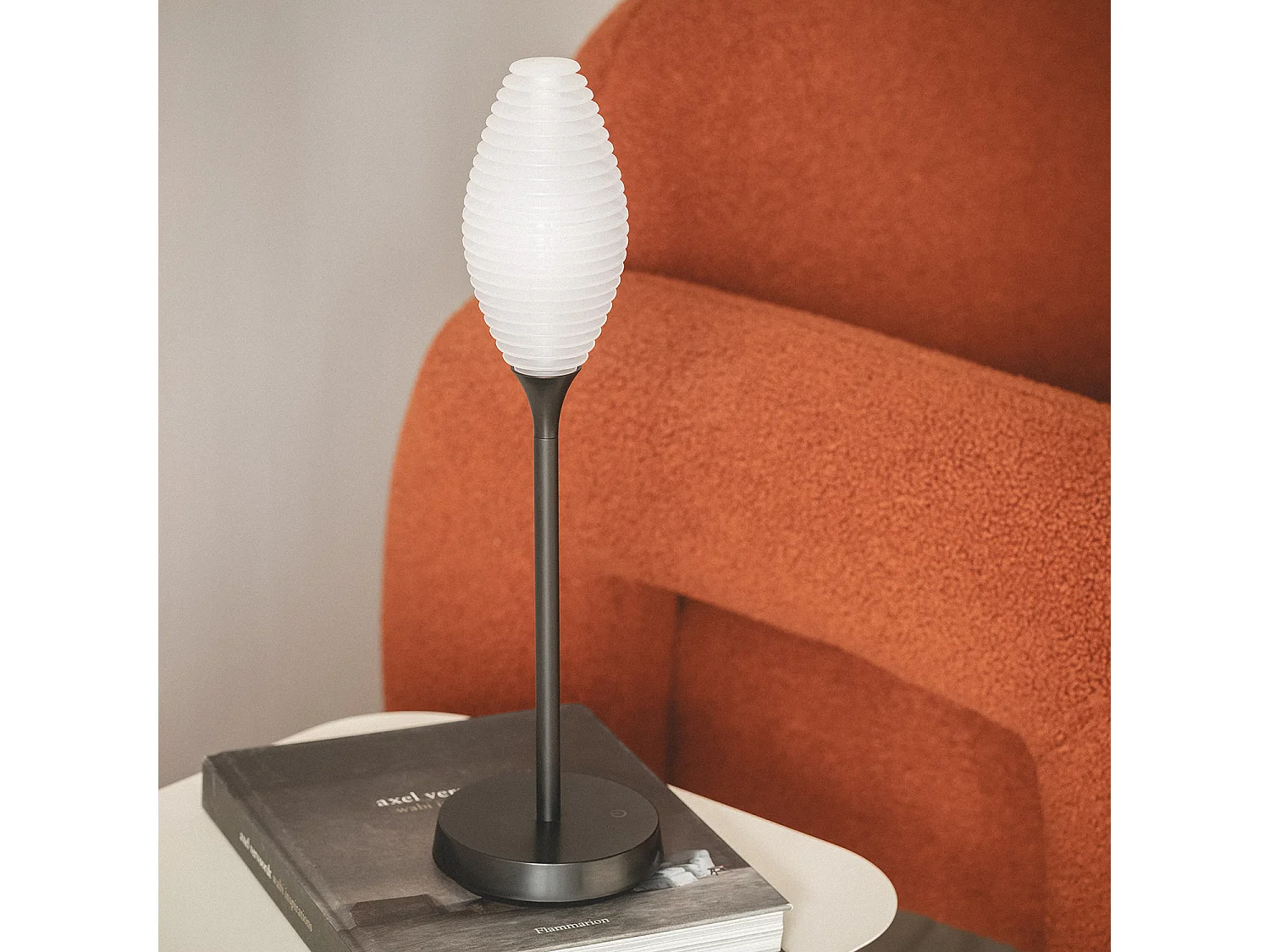 Lampada da Tavolo LED 3W Portatile con Batteria USB Ricaricabile Dukuza Nero