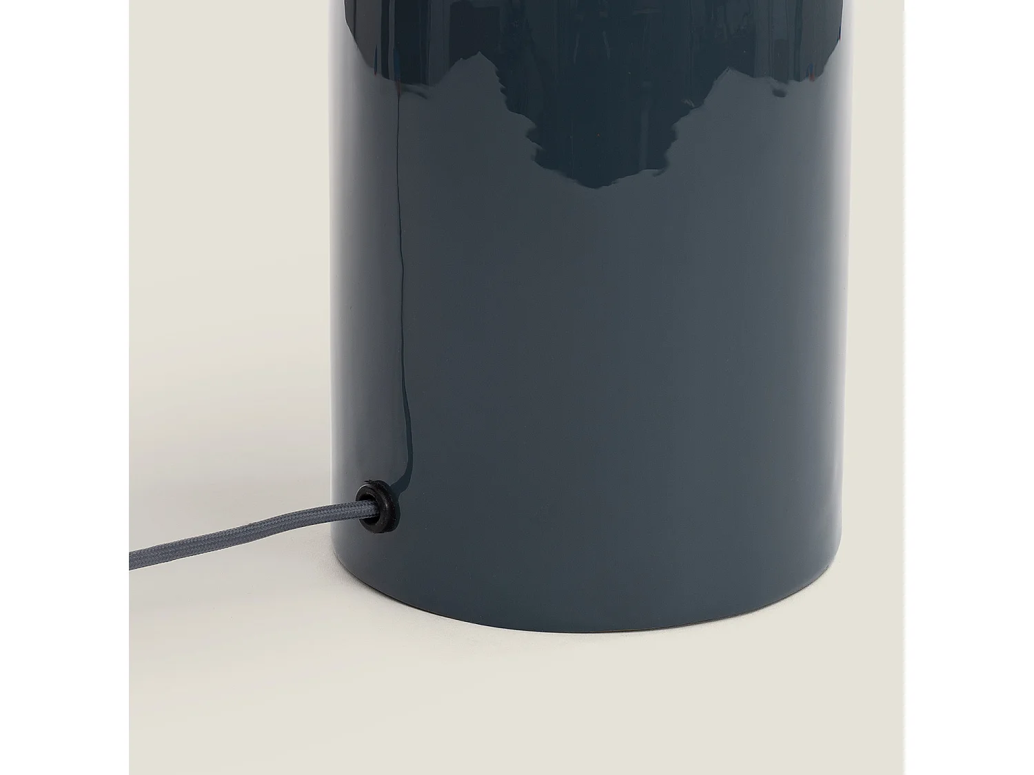 Lámpara de Mesa Metal Tulim Dhanuk Azul