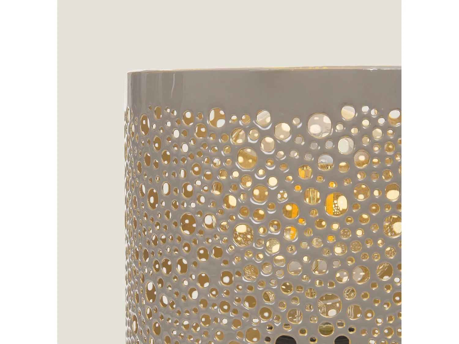 Lampe à Poser Métal Harish Taupe