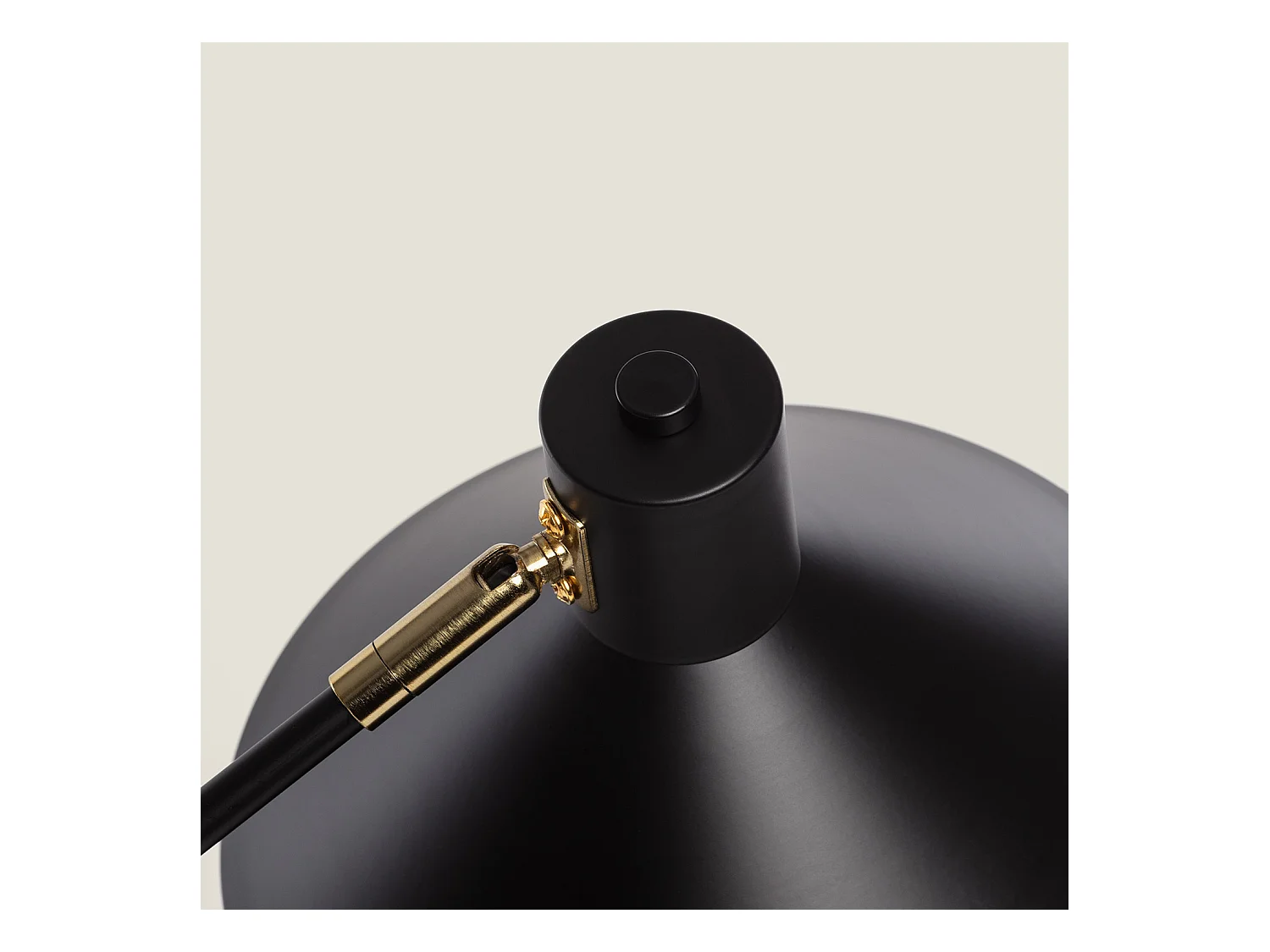 Lámpara de Mesa Metal Aleya Negro