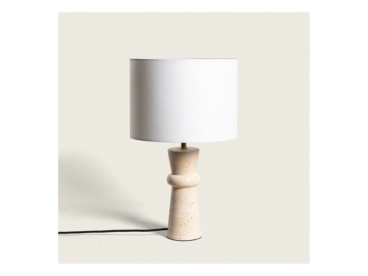 Lampe à poser Travertino Bittor Beige