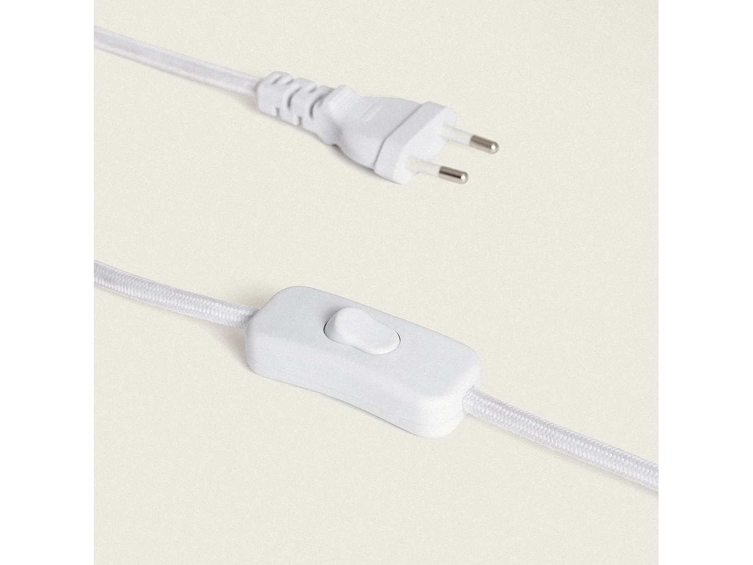 Lampe à Poser Bois Hiva Blanc