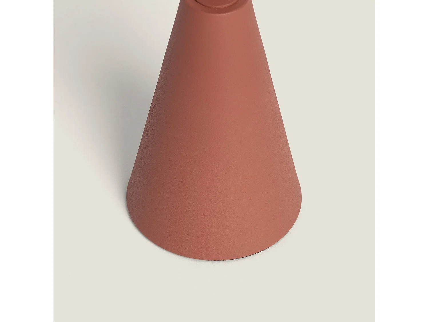 Lampe à Poser Métal LED 3W avec Batterie USB Rechargeable Chamle Brun