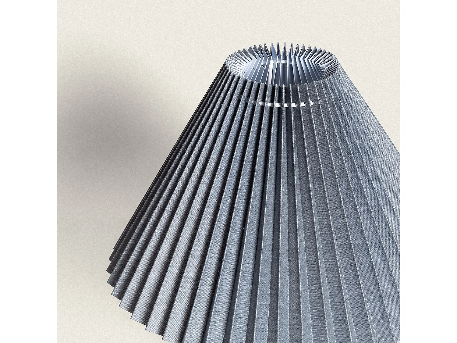 Lampada da Tavolo Legno Moorea Grigio