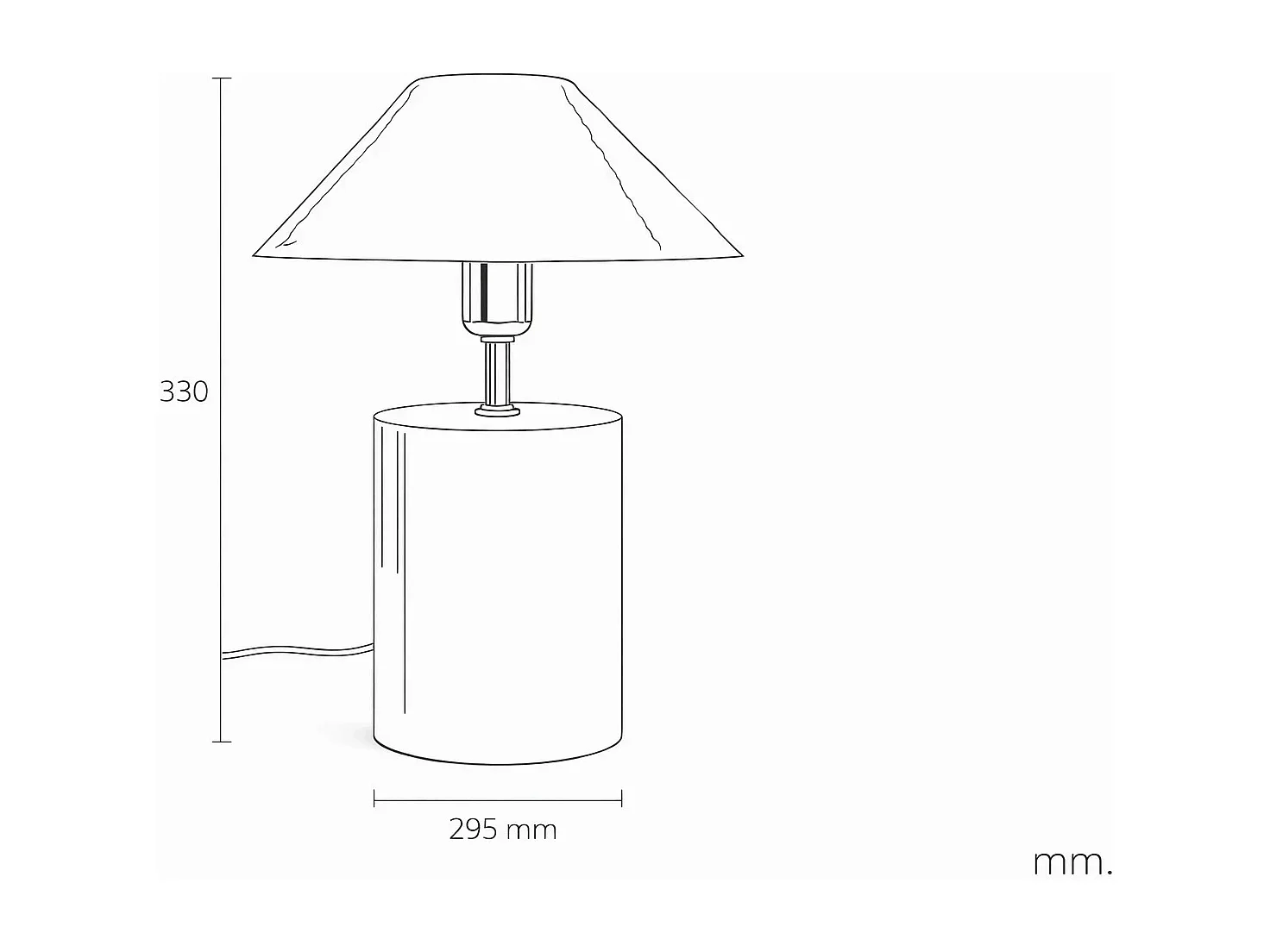 Lampada da Tavolo Metallo Brijesh Giallo