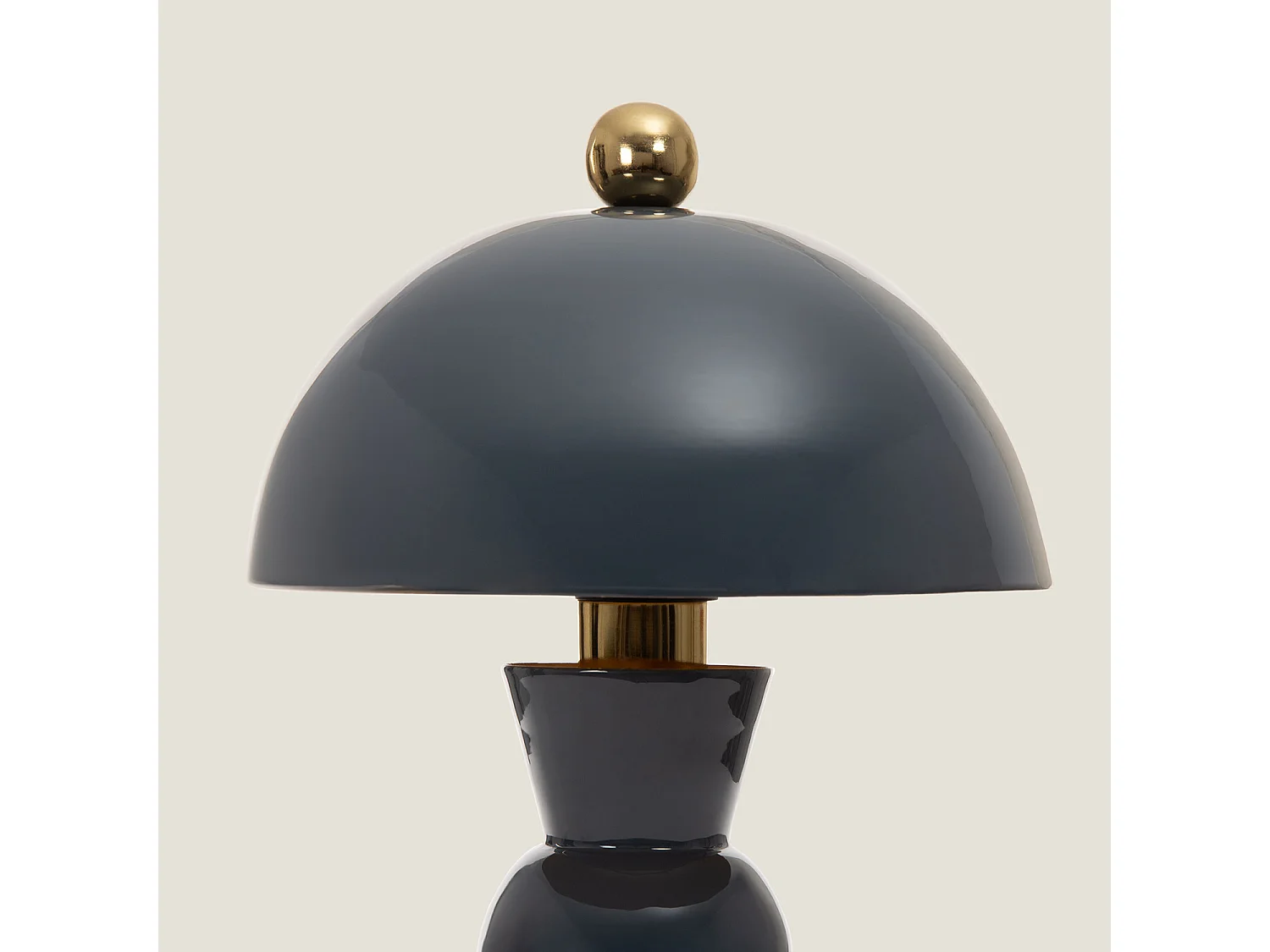 Lampe à Poser Métal Onkar Bleu