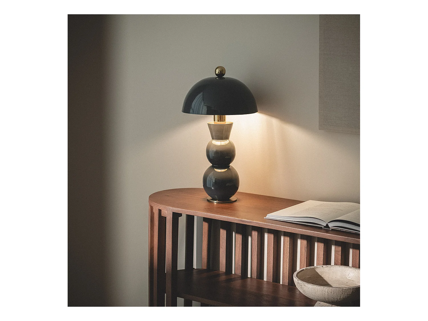 Lampe à Poser Métal Onkar Bleu