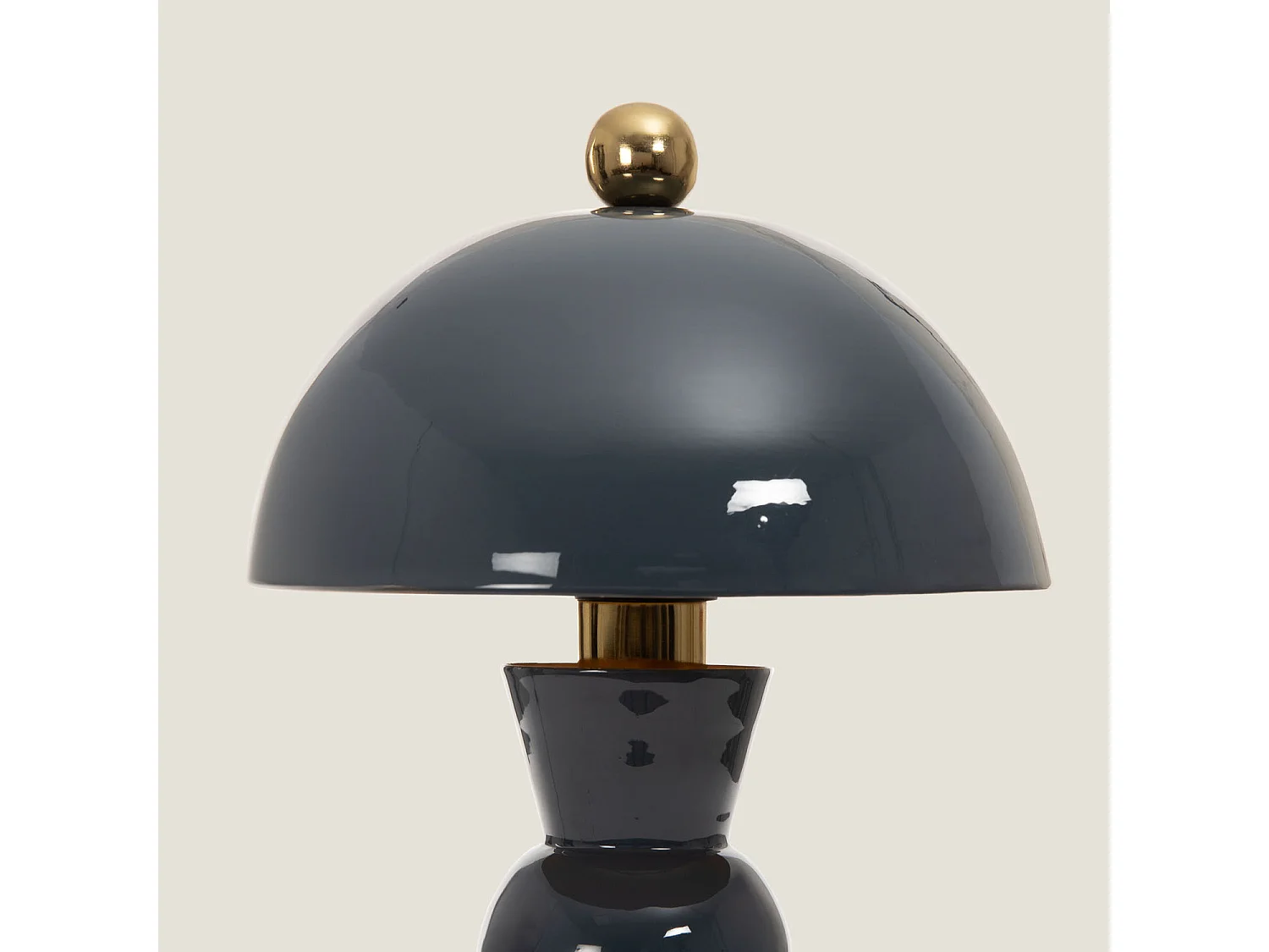 Lámpara de Mesa Metal Onkar Azul