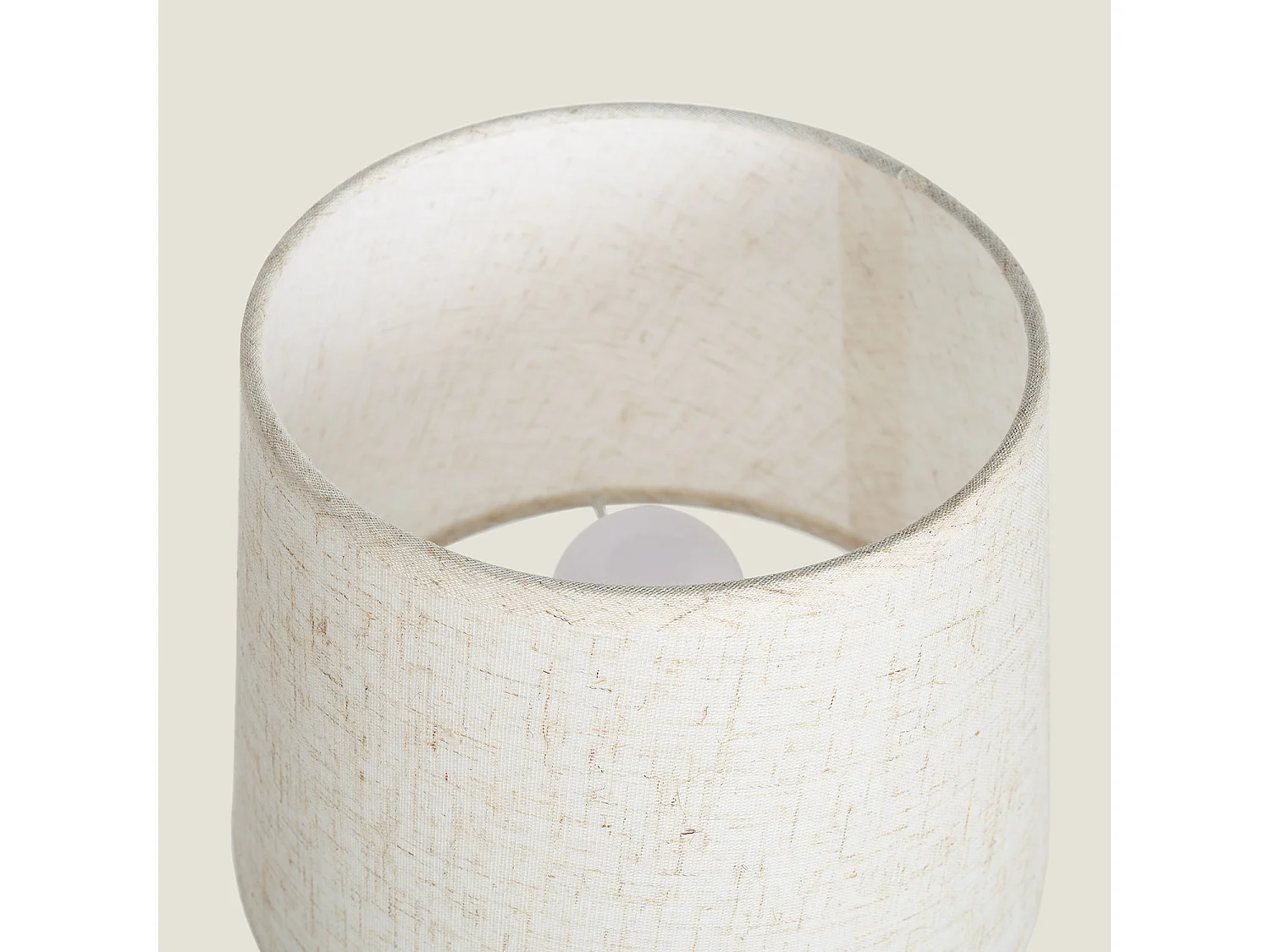 Lámpara de Mesa LED Portátil Madera con Batería USB Recargable Rowy Natural