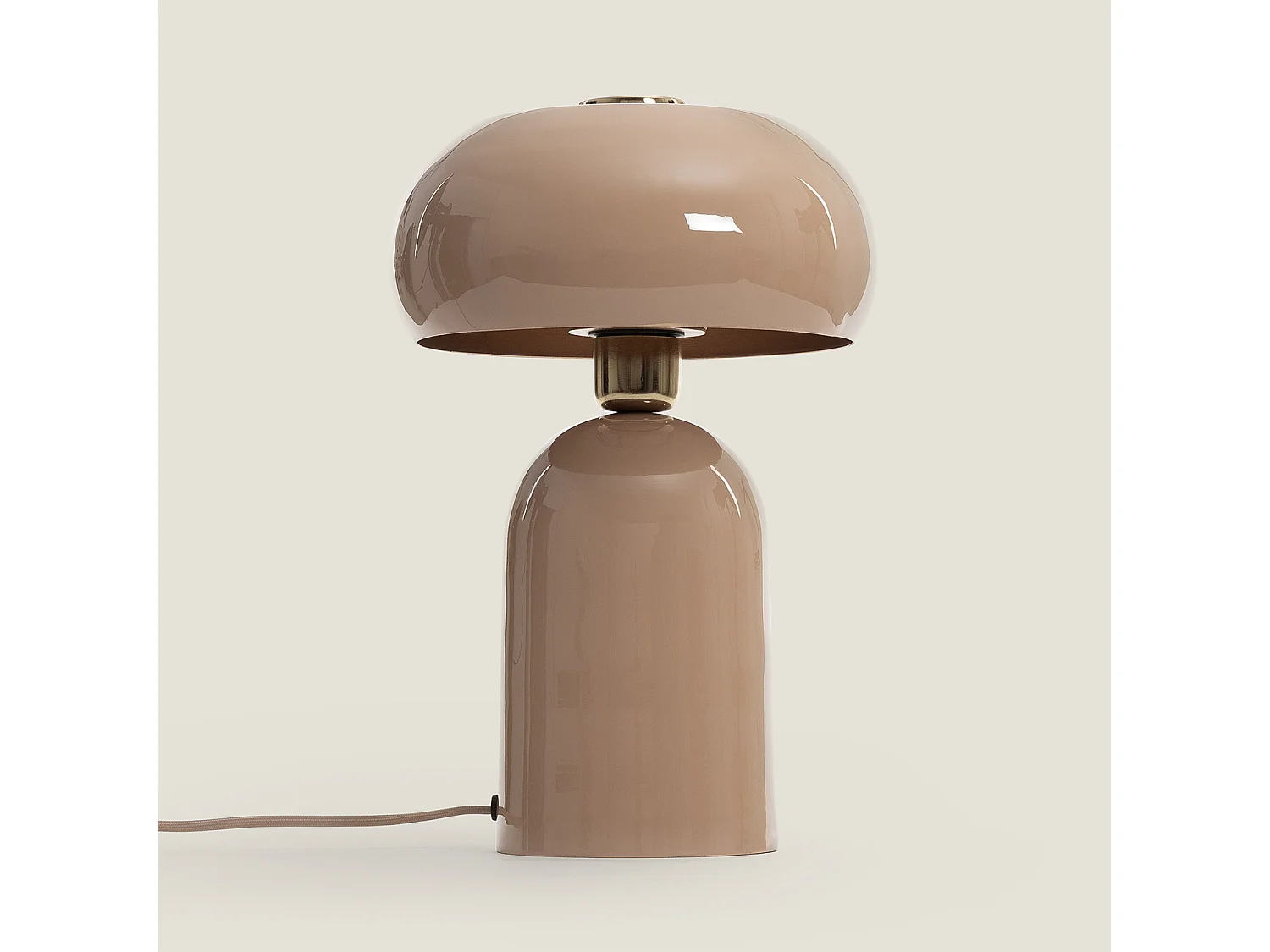 Lampe à Poser Métal Dhanuk Beige