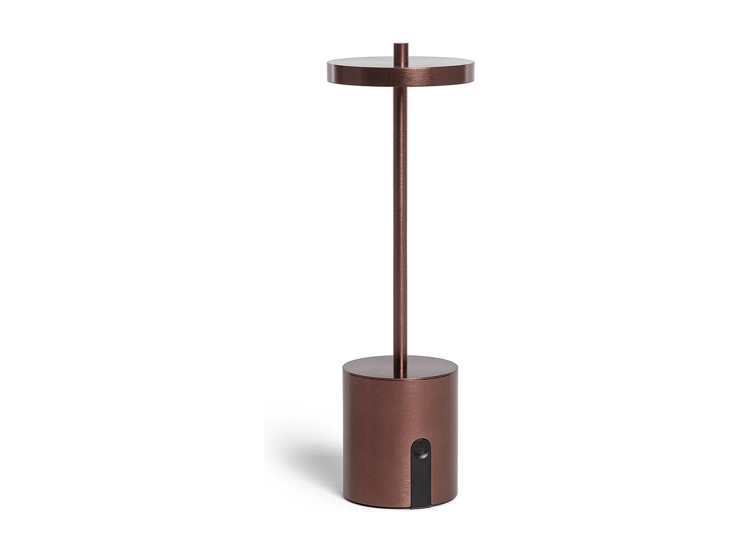 Lampada da Tavolo LED Portatile per Esterni Metallo con Batteria USB Ricaricabile Jawania Bronzo