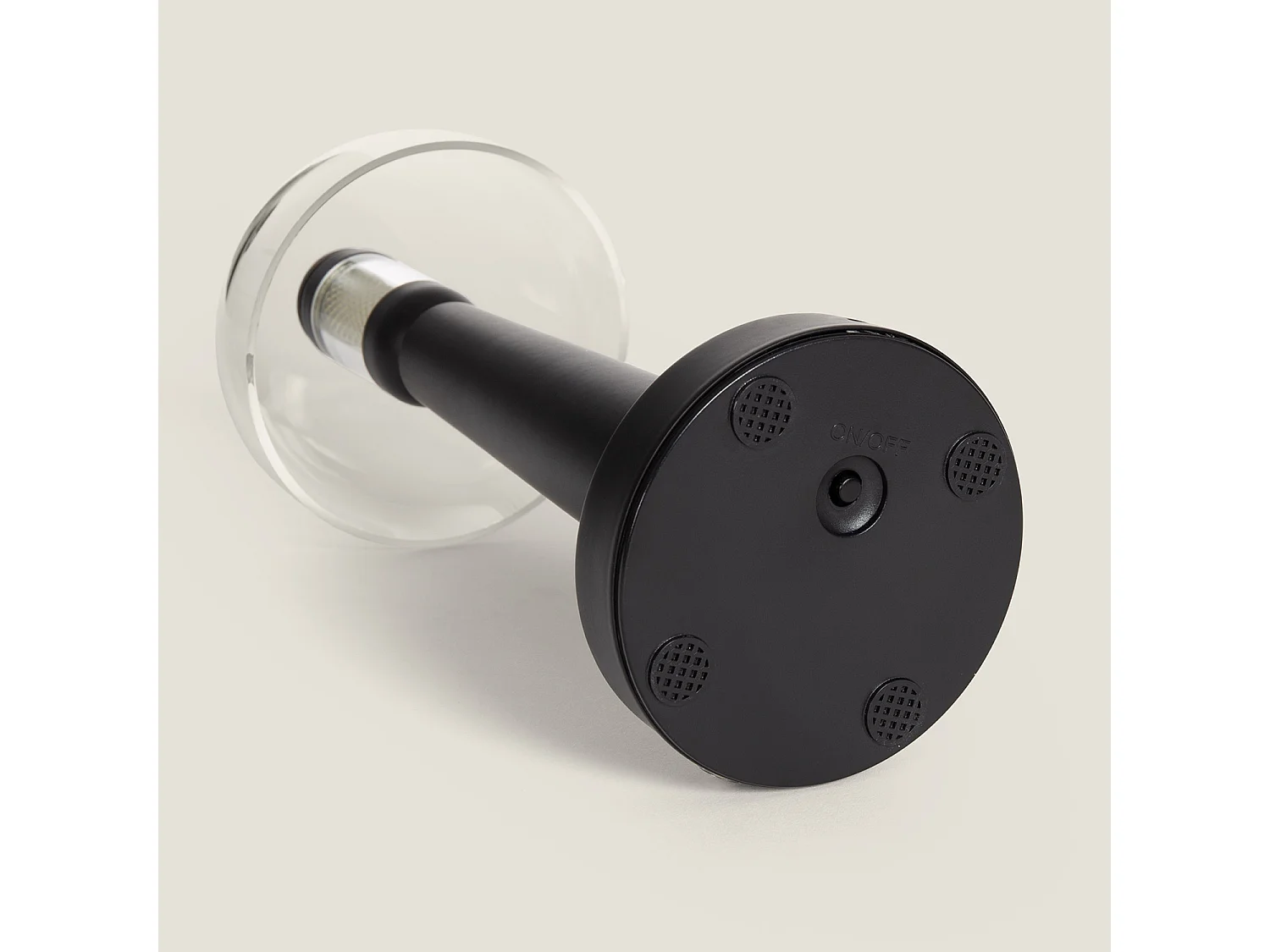 Lámpara de Mesa LED Metal Portátil con Batería USB Recargable Luliu Orsha Negro