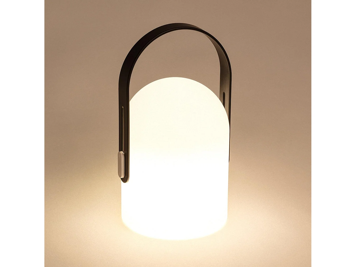 Lámpara de Mesa LED Portátil con Batería USB Recargable Akira Negro