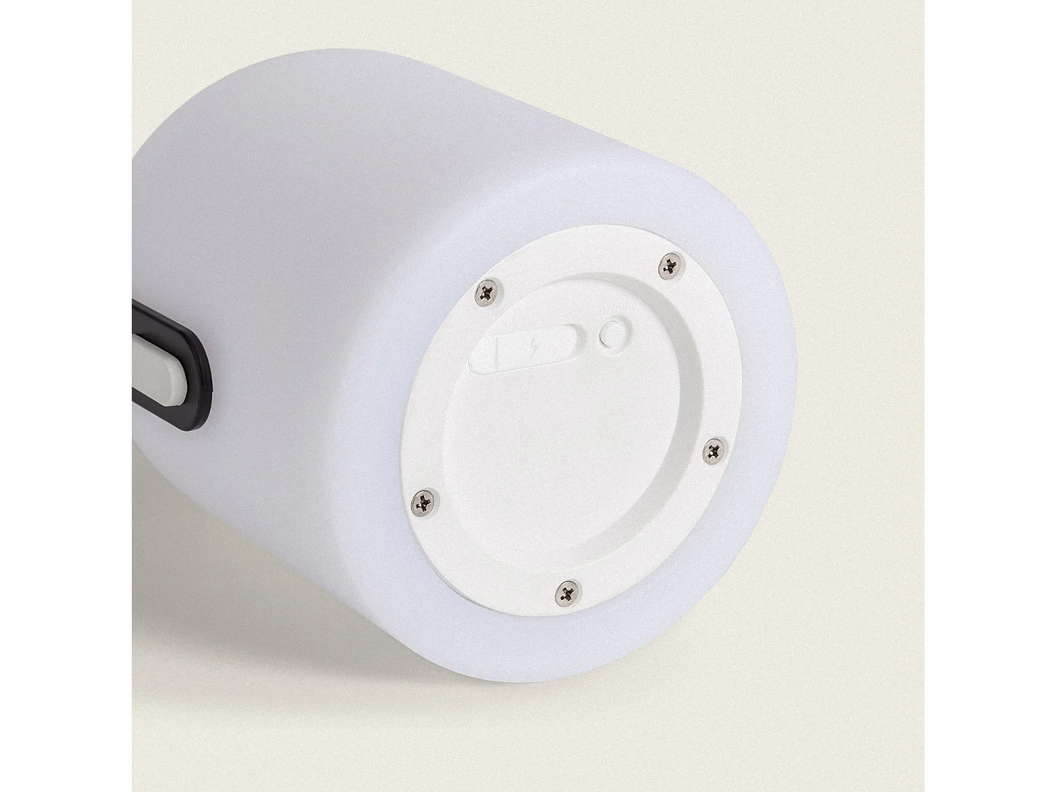 Lampe à Poser LED 3W Portable avec Batterie Rechargeable par USB Akira Noir