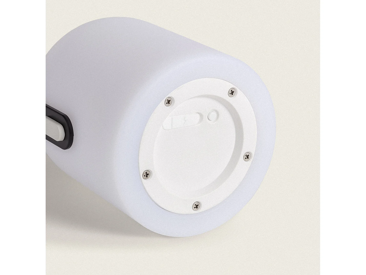 Lampada da Tavolo LED 3W Portatile con Batteria USB Ricaricabile Akira Nero