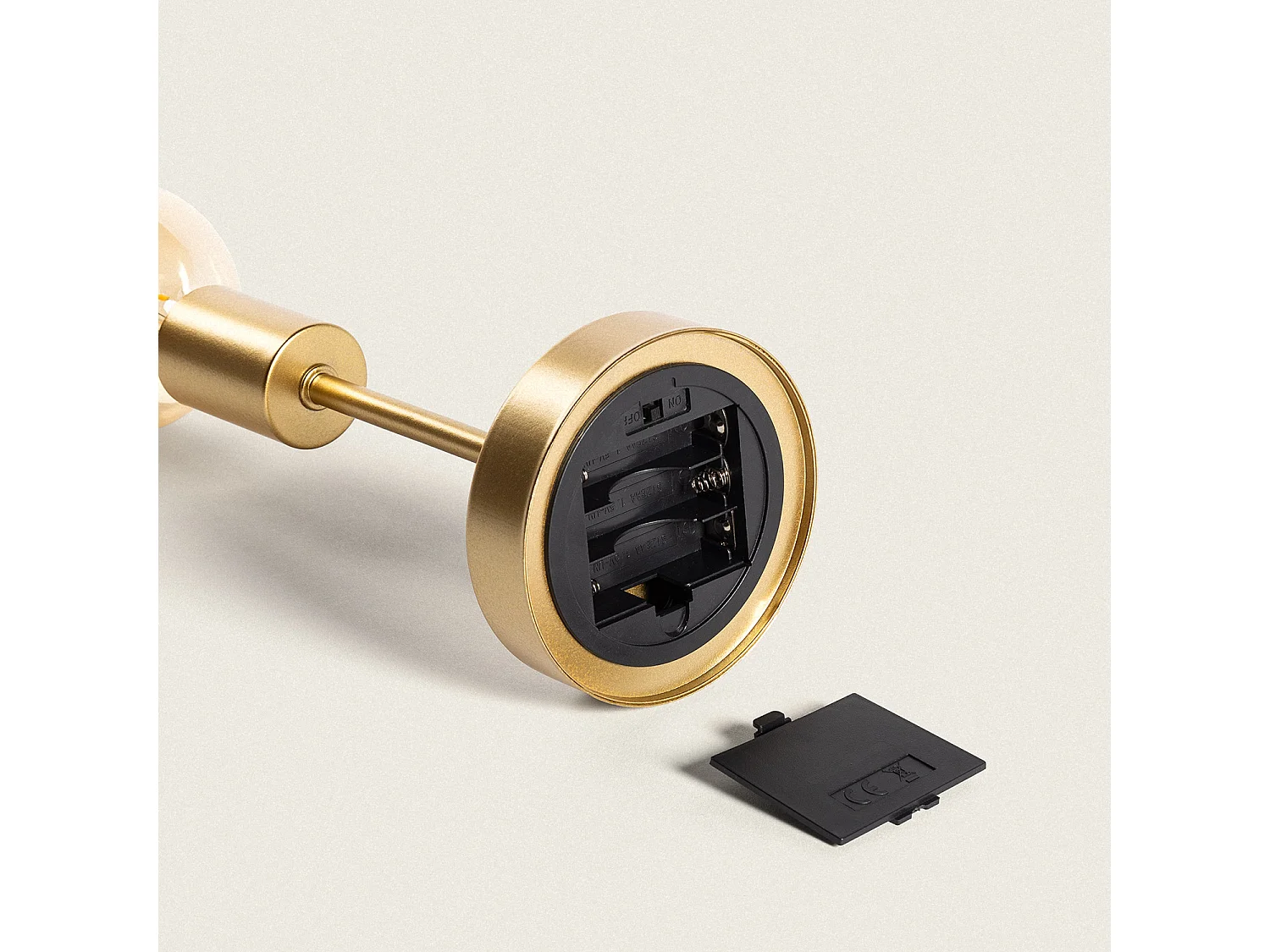 Lampe à Poser LED Portable Métal Zoe Doré