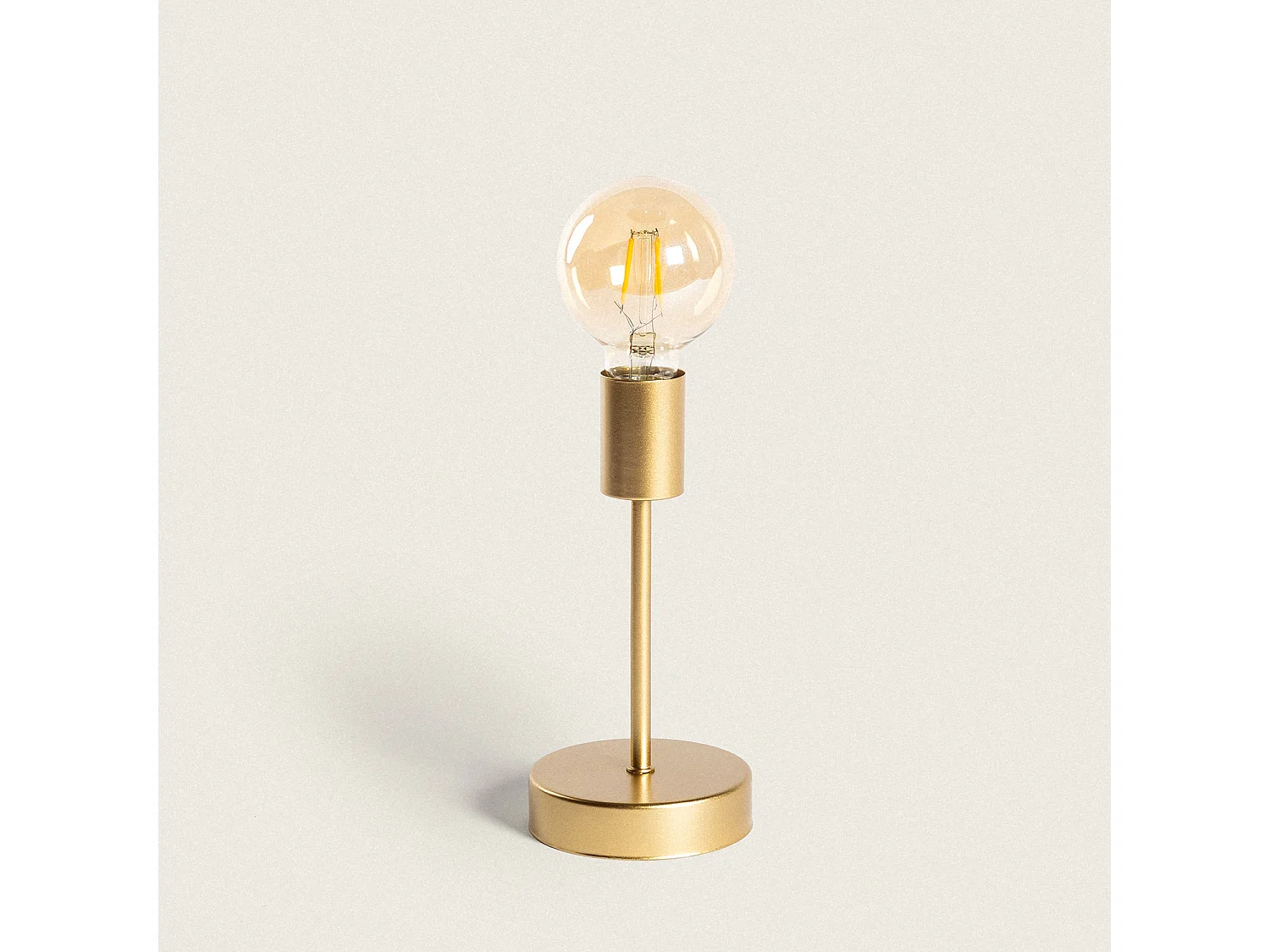 Lampe à Poser LED Portable Métal Zoe Doré