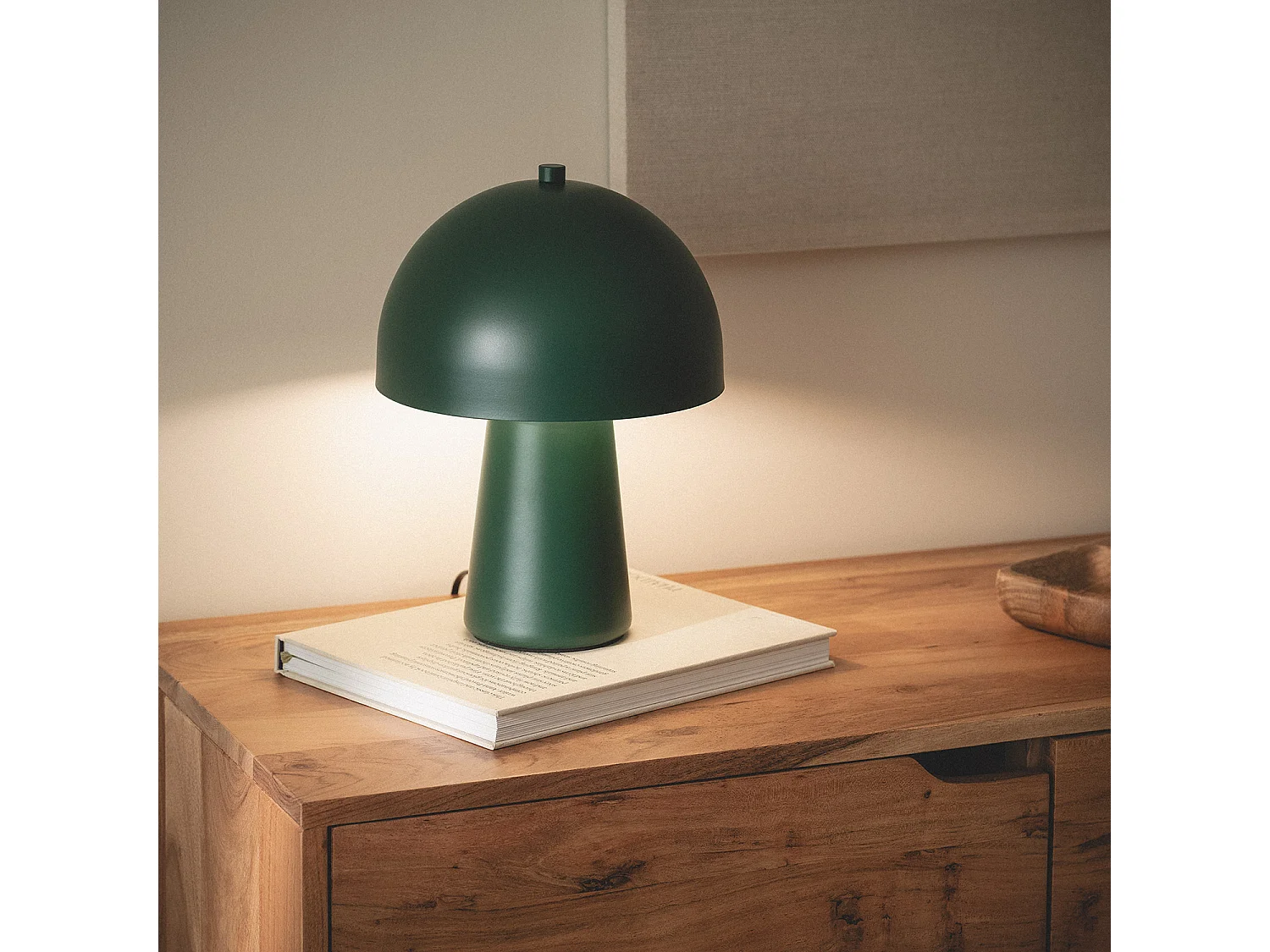 Lámpara de Mesa Metal Quinga Verde