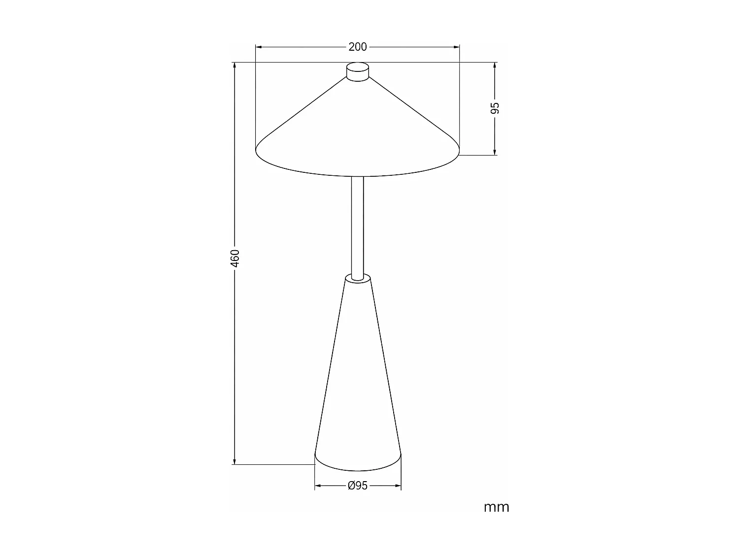 Lampe à Poser LED Portable Cuir et Métal avec Batterie USB Rechargeable Tyu Tule Brun