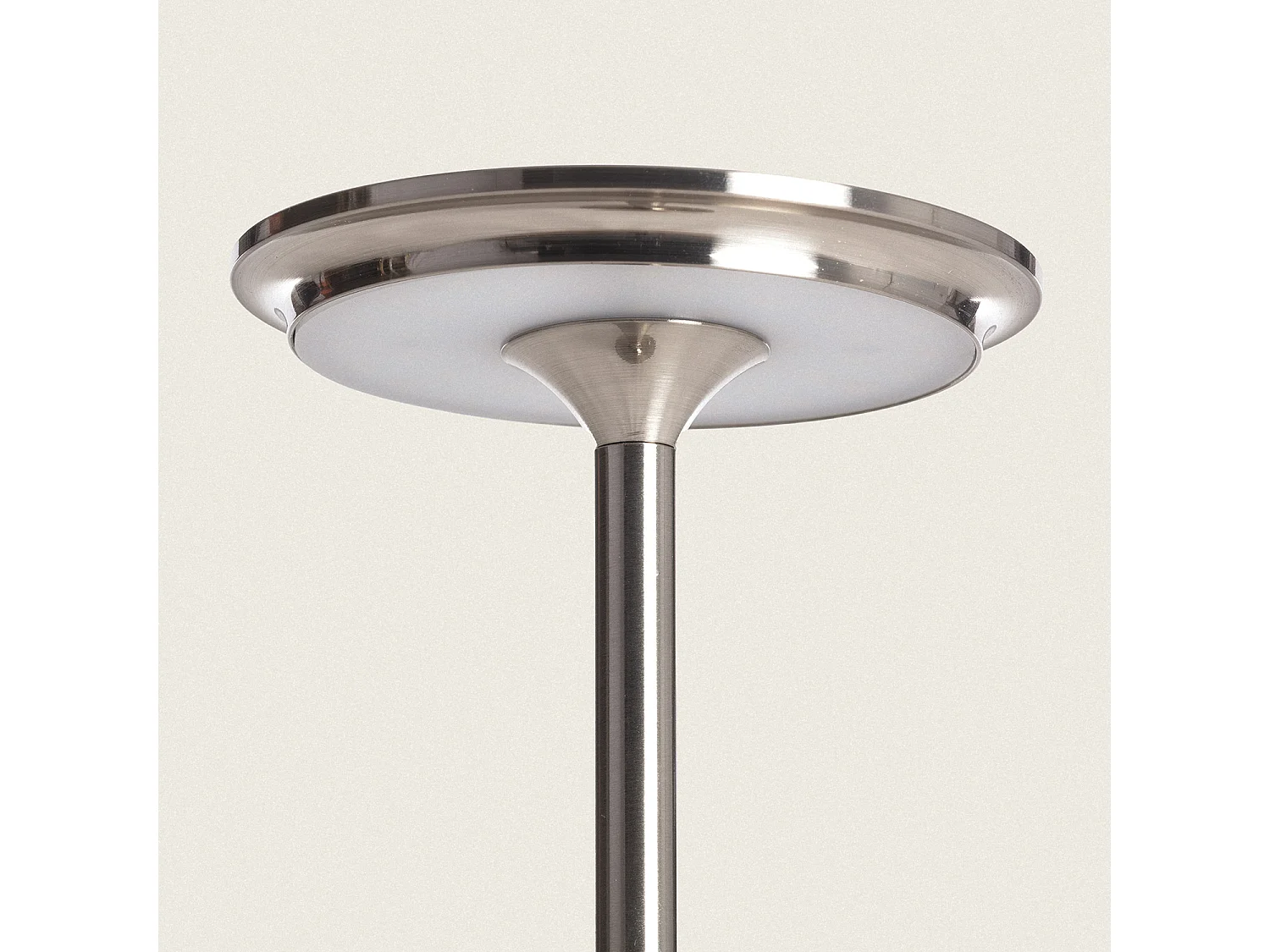 Lámpara de Mesa LED Portátil Metal con Batería USB Recargable Astrid Plateado