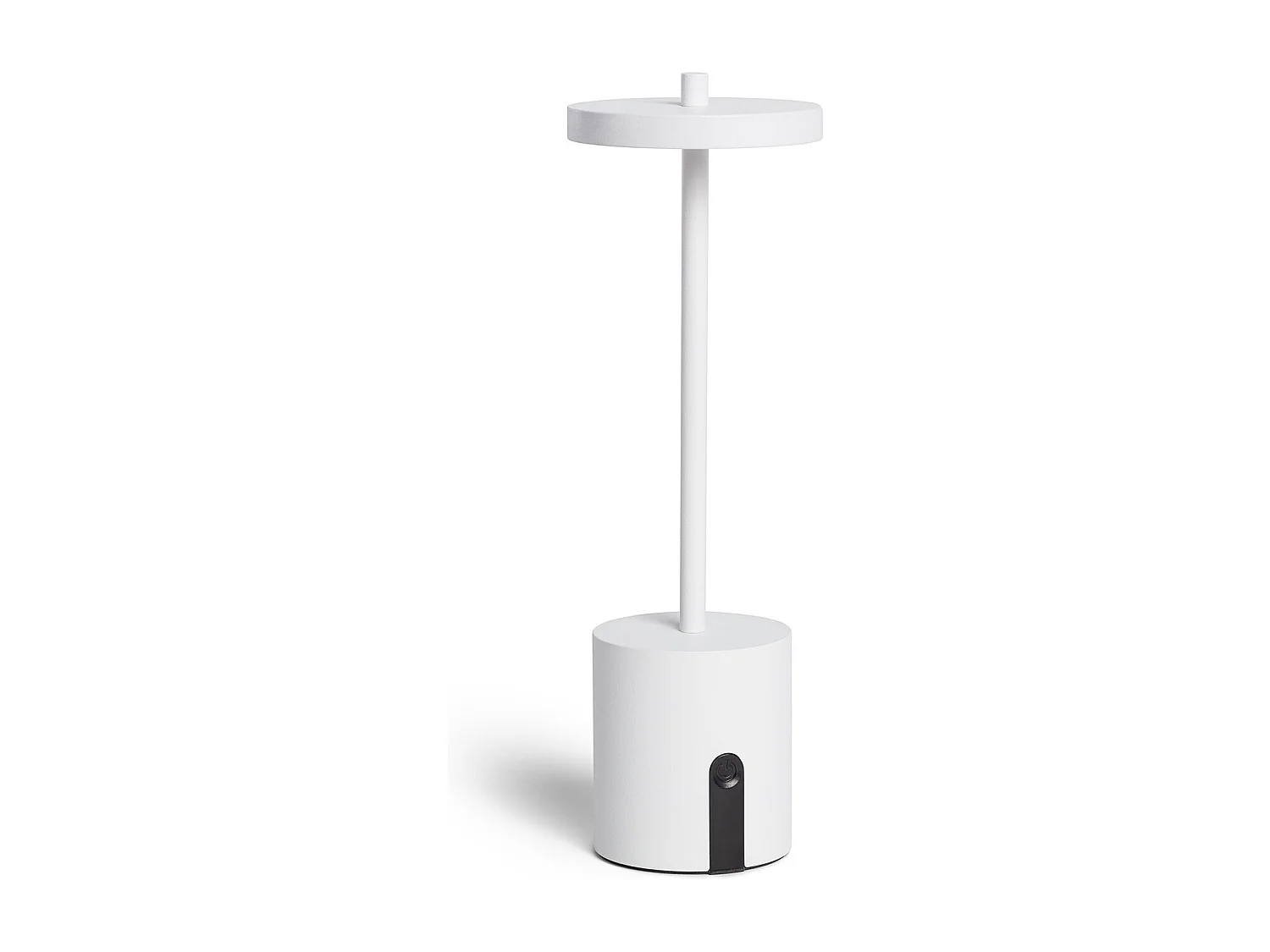 Lampada da Tavolo LED Portatile per Esterni Metallo con Batteria USB Ricaricabile Jawania Bianco