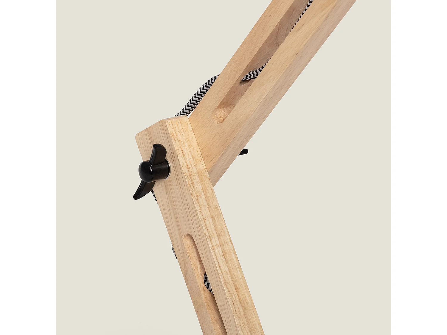 Lampada Flexo da Scrivania Metallo Gratoh Nero