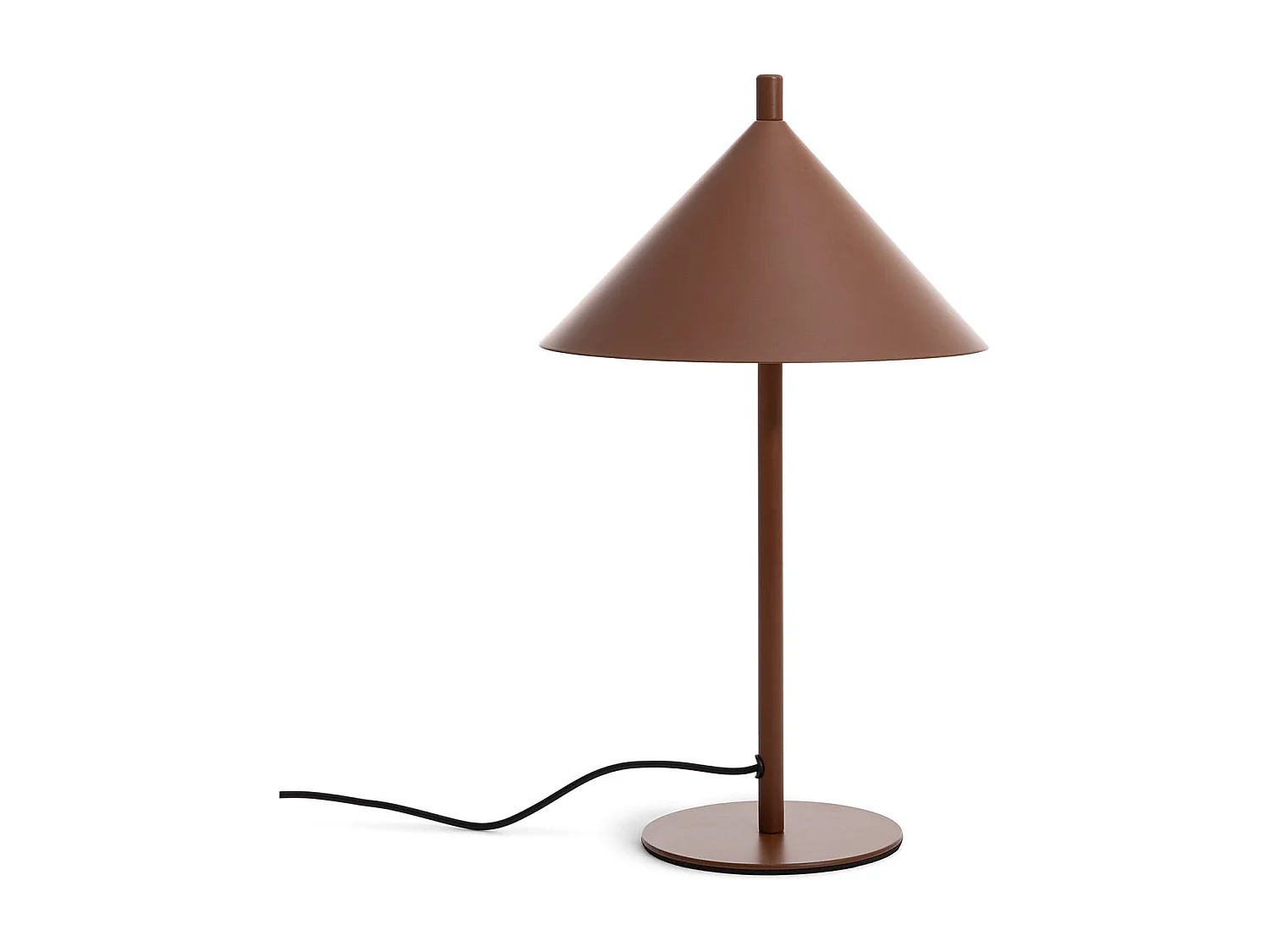 Lampe à Poser LED 3.6W Métal Carmale Brun