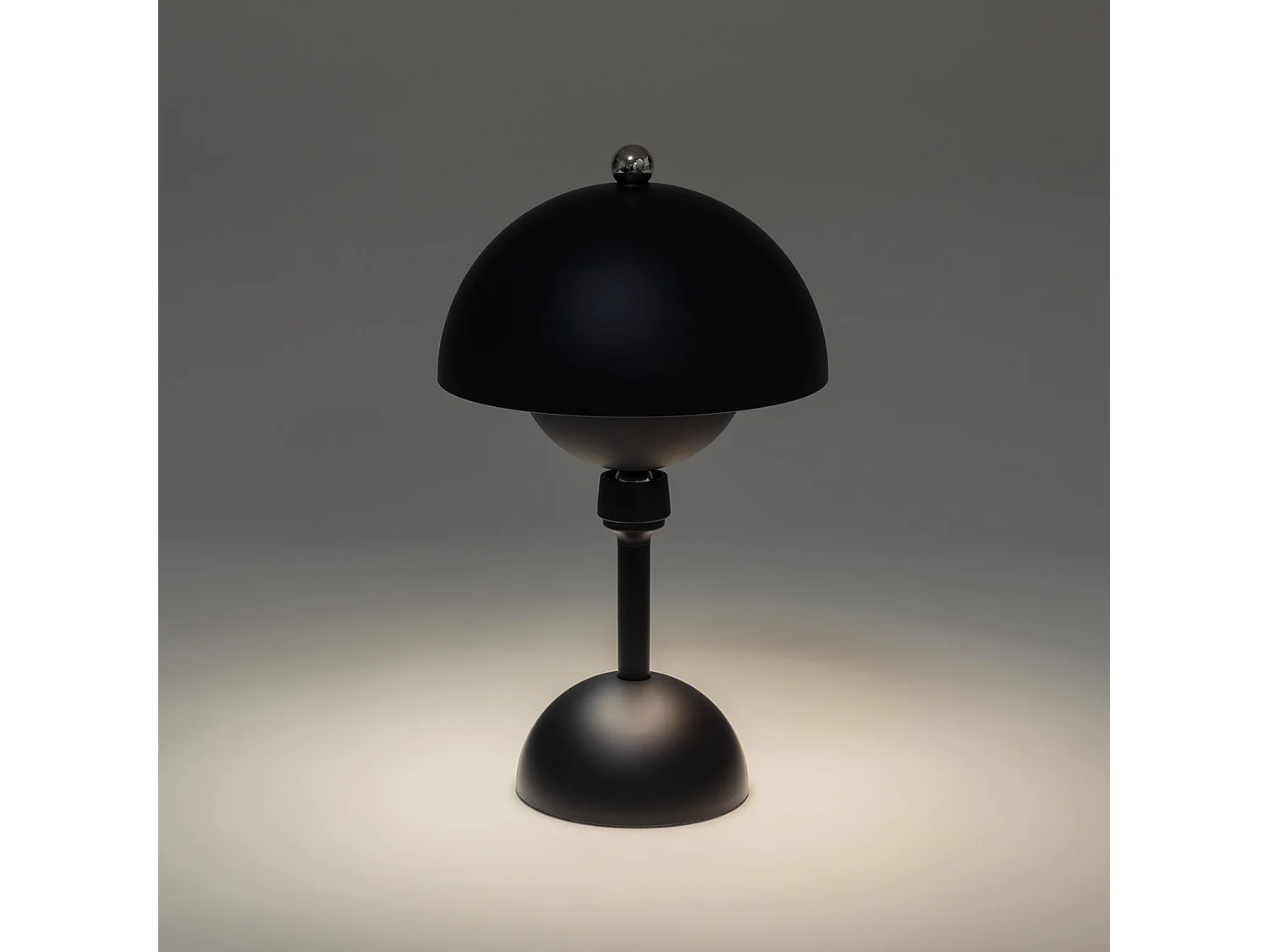 Lampe à Poser LED 5W Portable avec Batterie USB Rechargeable Pauna Noir