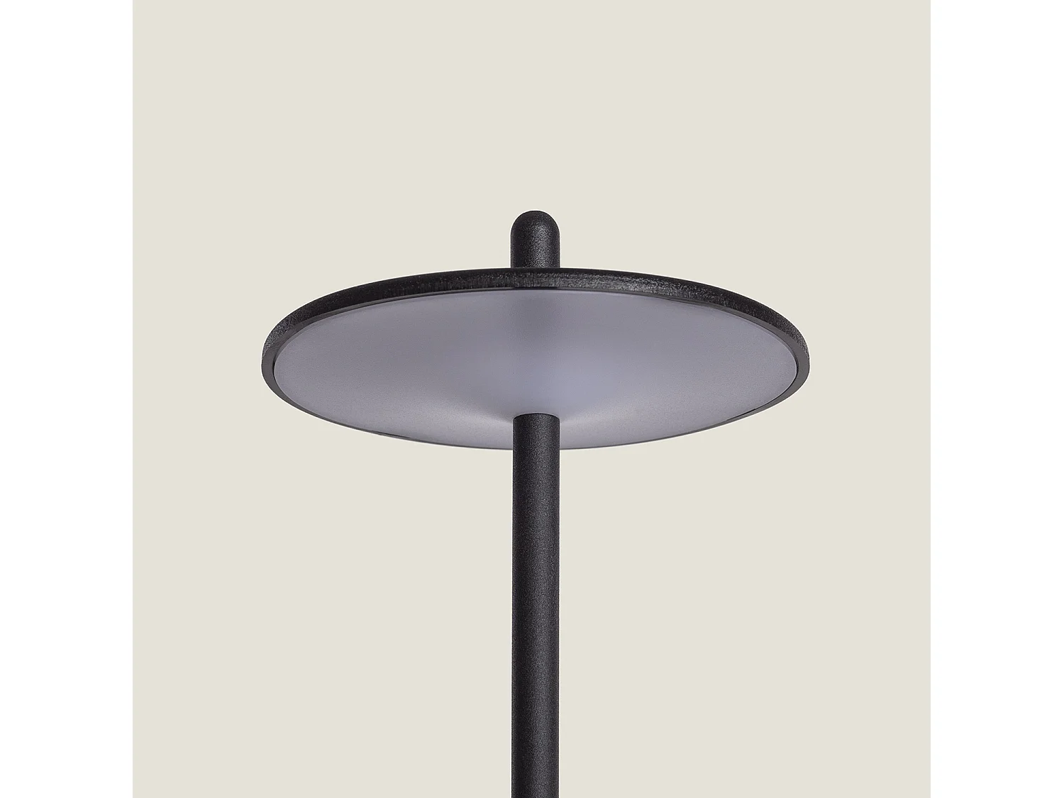 Lampada da Tavolo LED Portatile per Esterni con Batteria USB Ricaricabile Milevani Nero