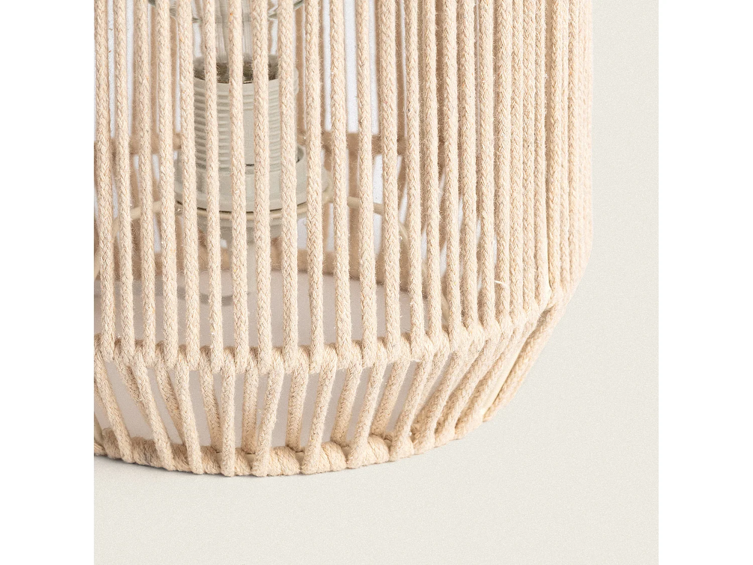 Lampe à Poser Corde Nolana Beige