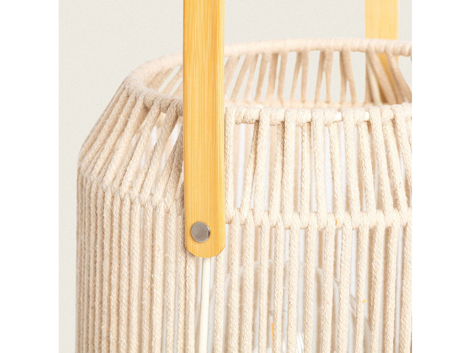 Lampe à Poser Corde Nolana Beige