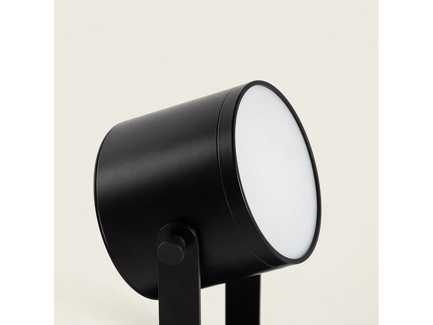 Lampe à Poser LED 6W Portable avec Batterie USB Rechargeable Devin Noir