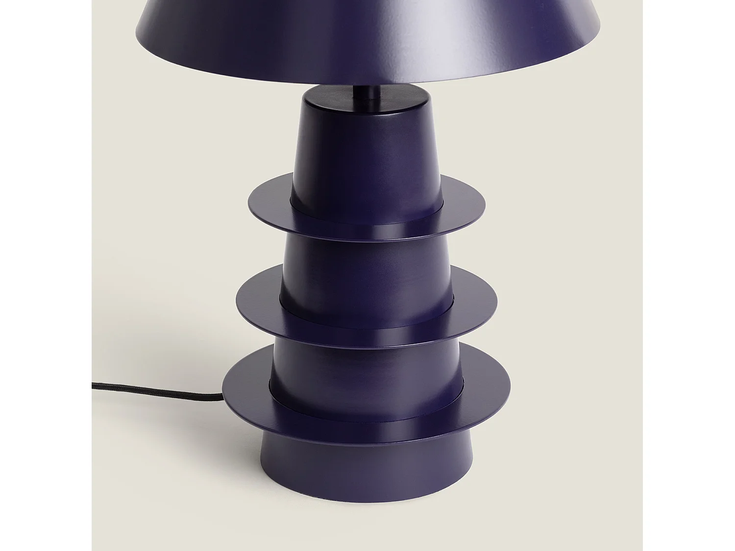 Lampe à Poser Métal Kadrina Violet