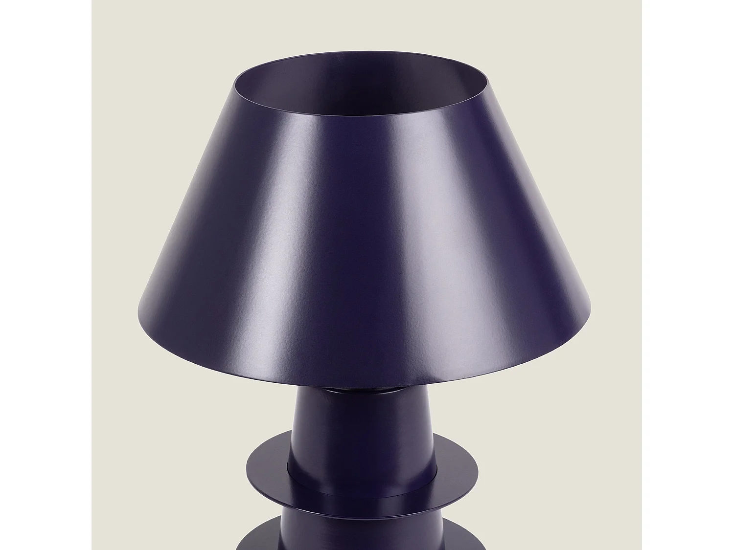 Lampe à Poser Métal Kadrina Violet