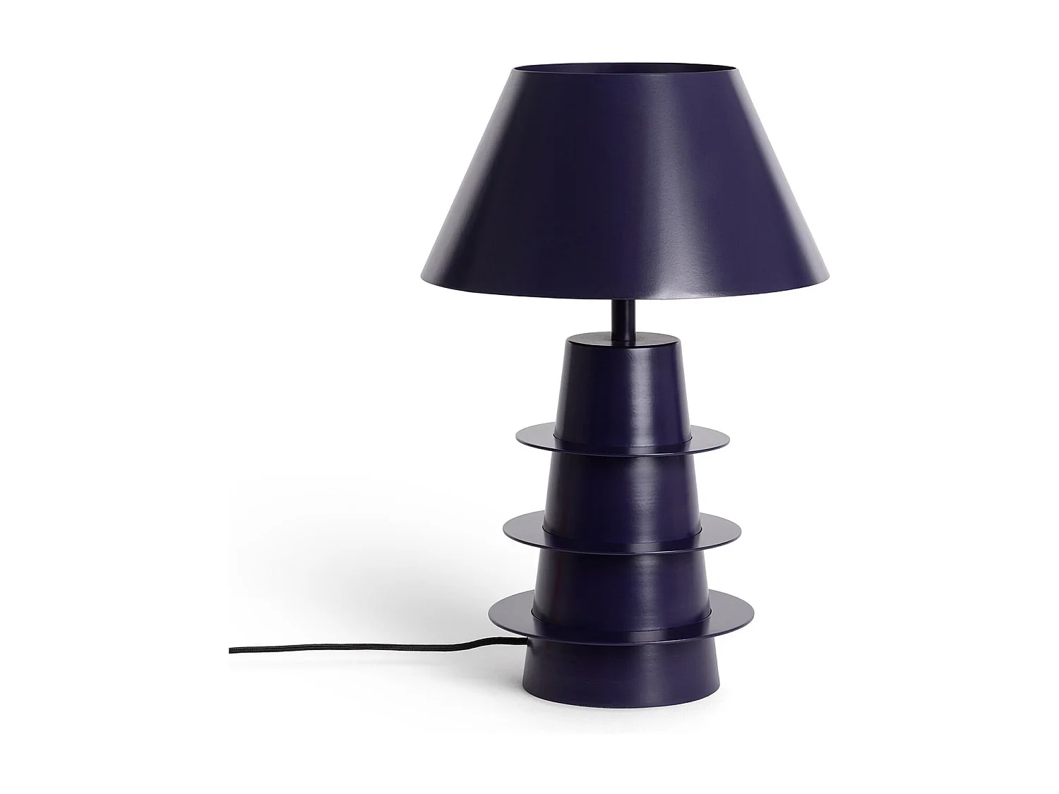 Lámpara de Mesa Metal Kadrina Violeta