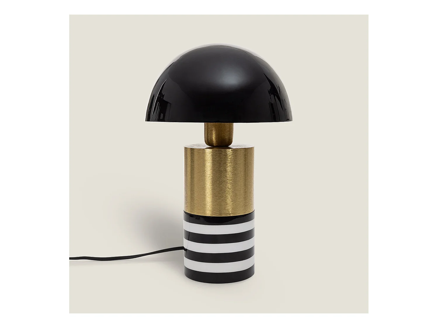 Lampe à Poser Métal Darpan Noir