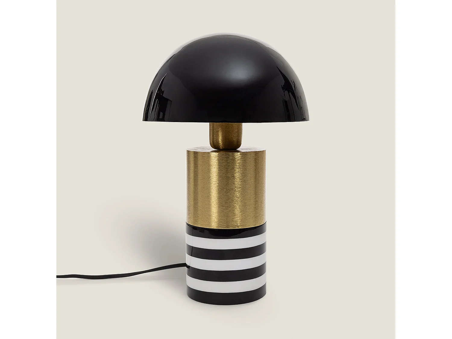 Lampe à Poser Métal Darpan Noir