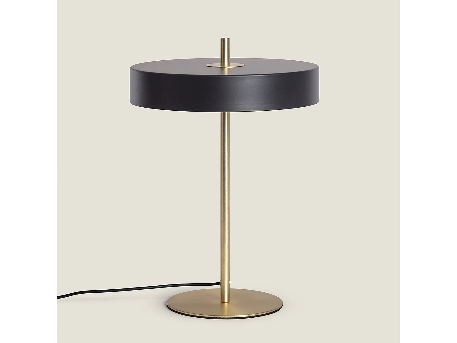 Lampe à Poser Métal Korkor Noir