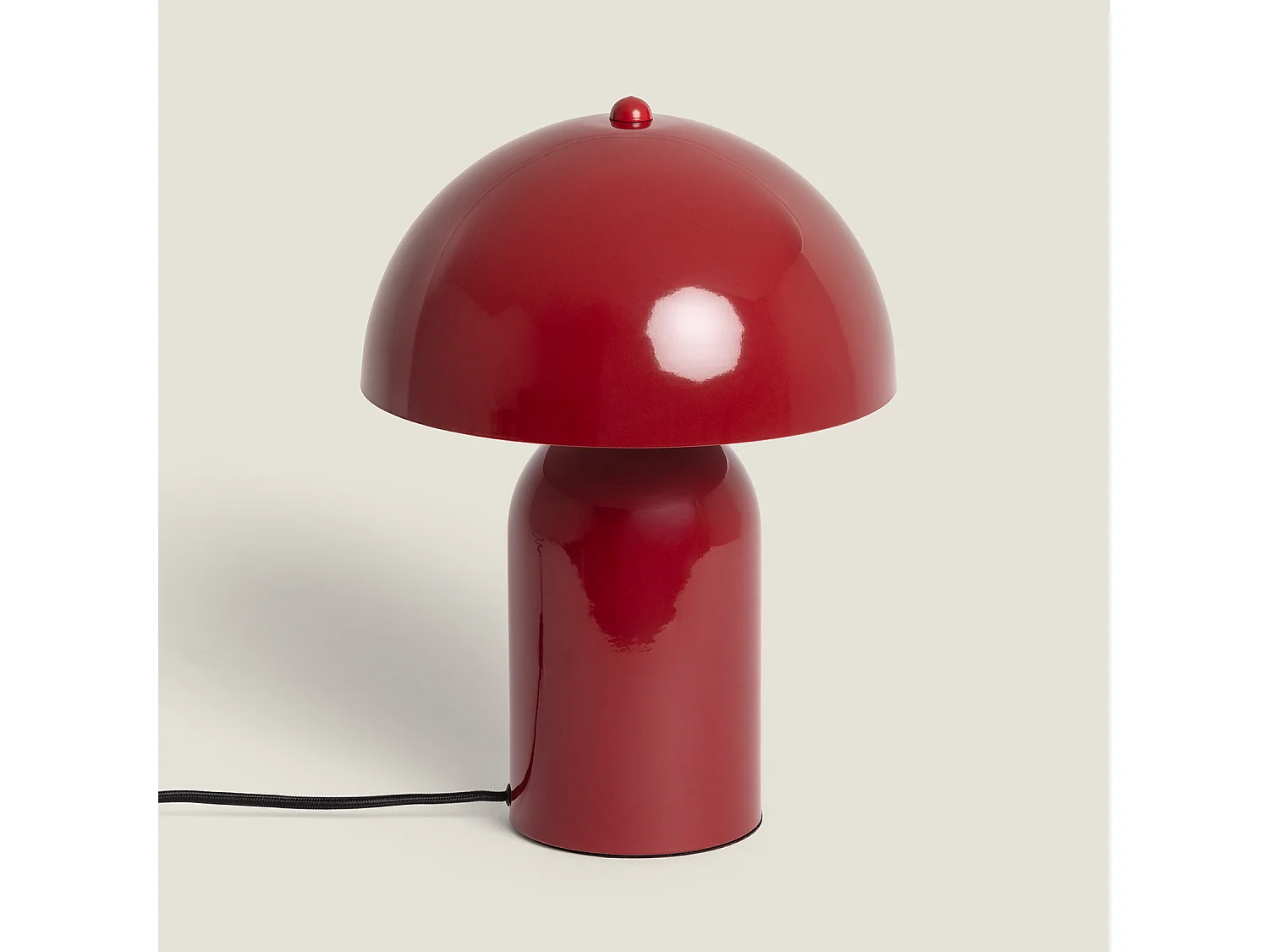 Lámpara de Mesa Metal Slink Rojo