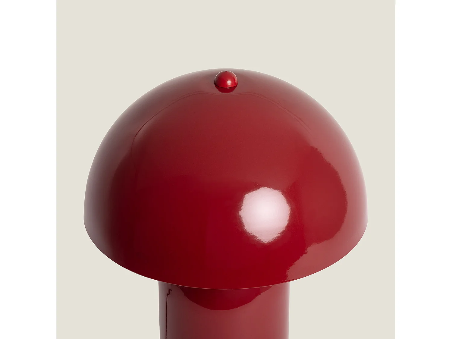 Lámpara de Mesa Metal Slink Rojo