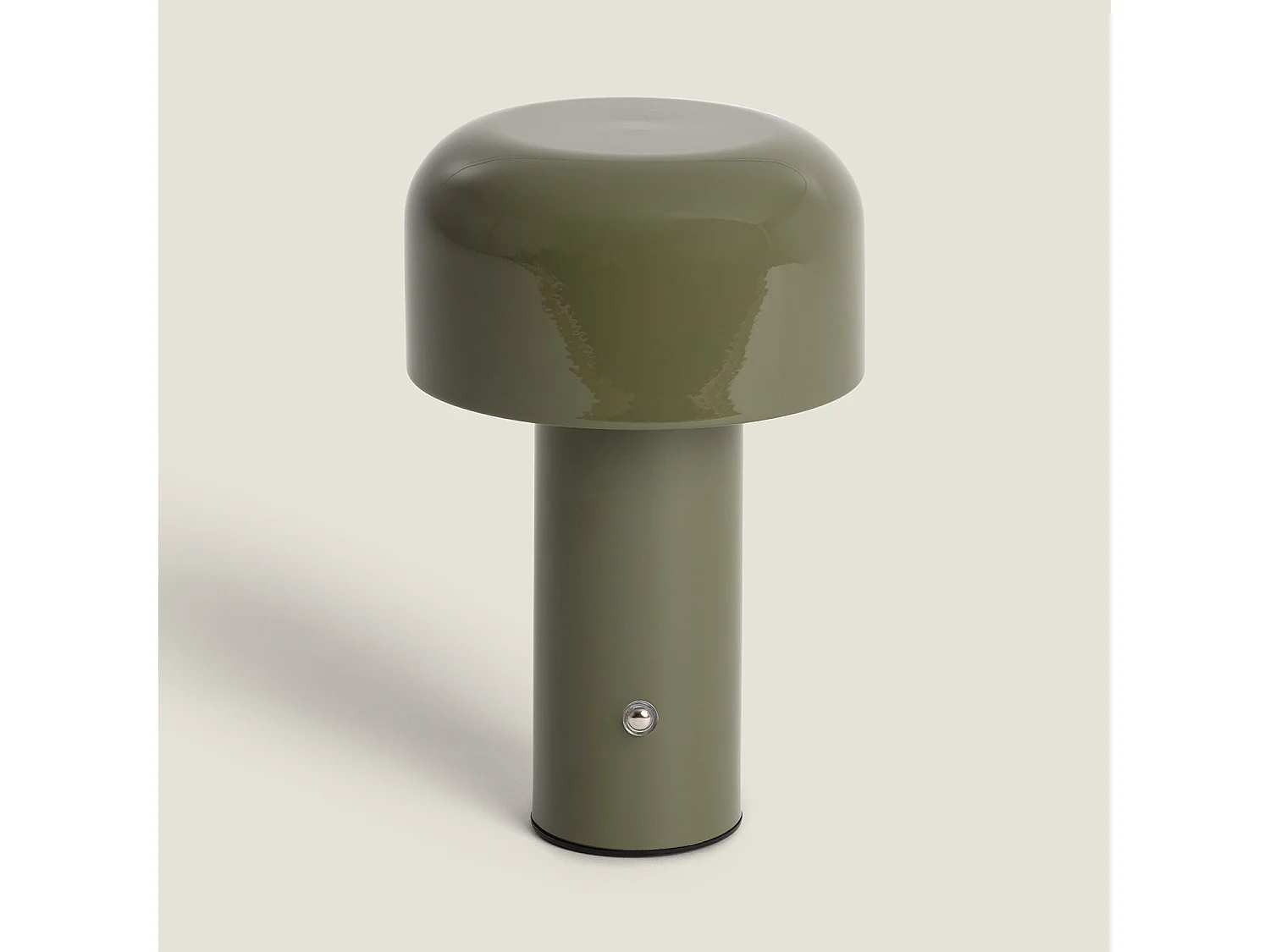 Lámpara de Mesa LED 2W Portátil Metal con Batería USB Recargable Zaipi Verde